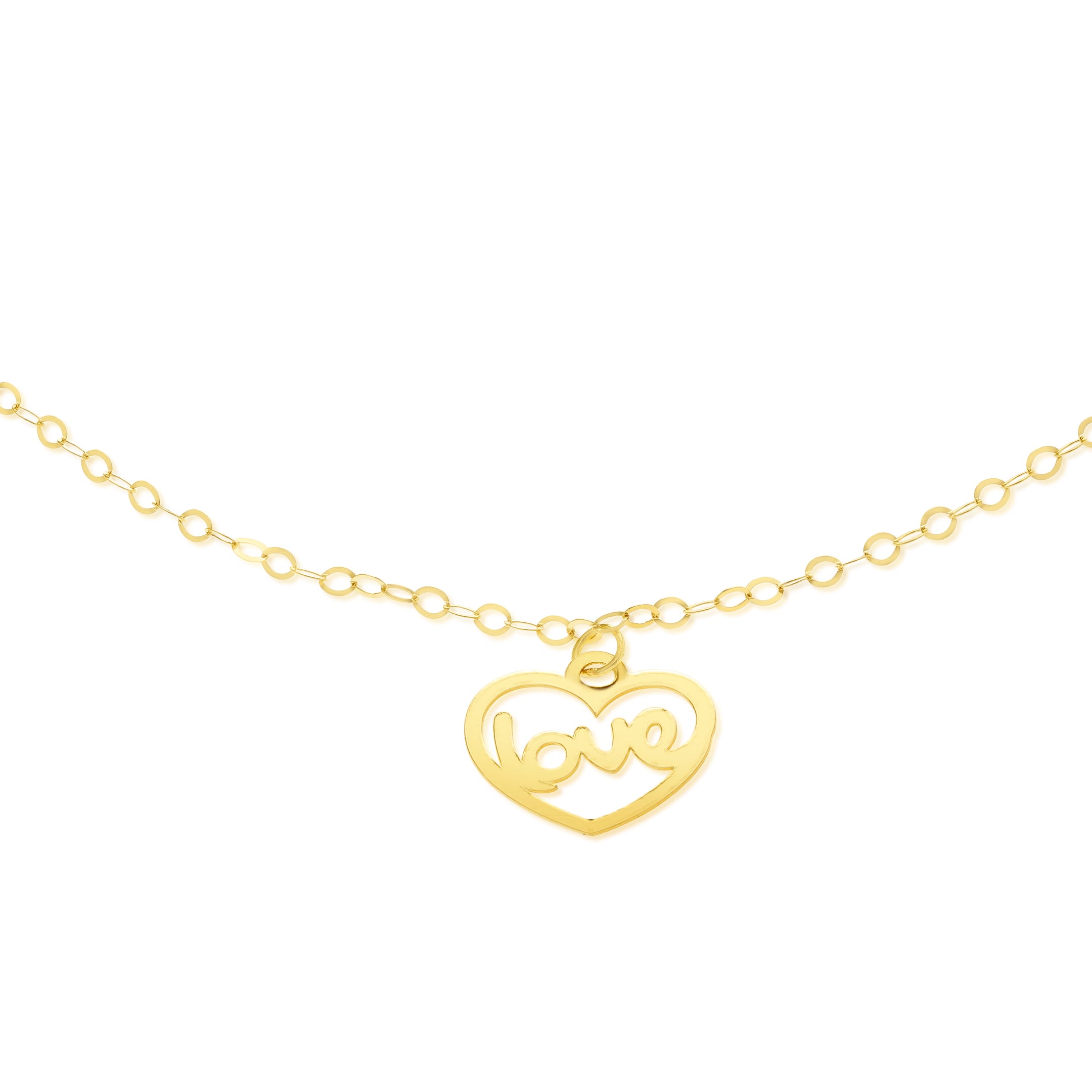 18K Pure Gold Fine Love Bracelet