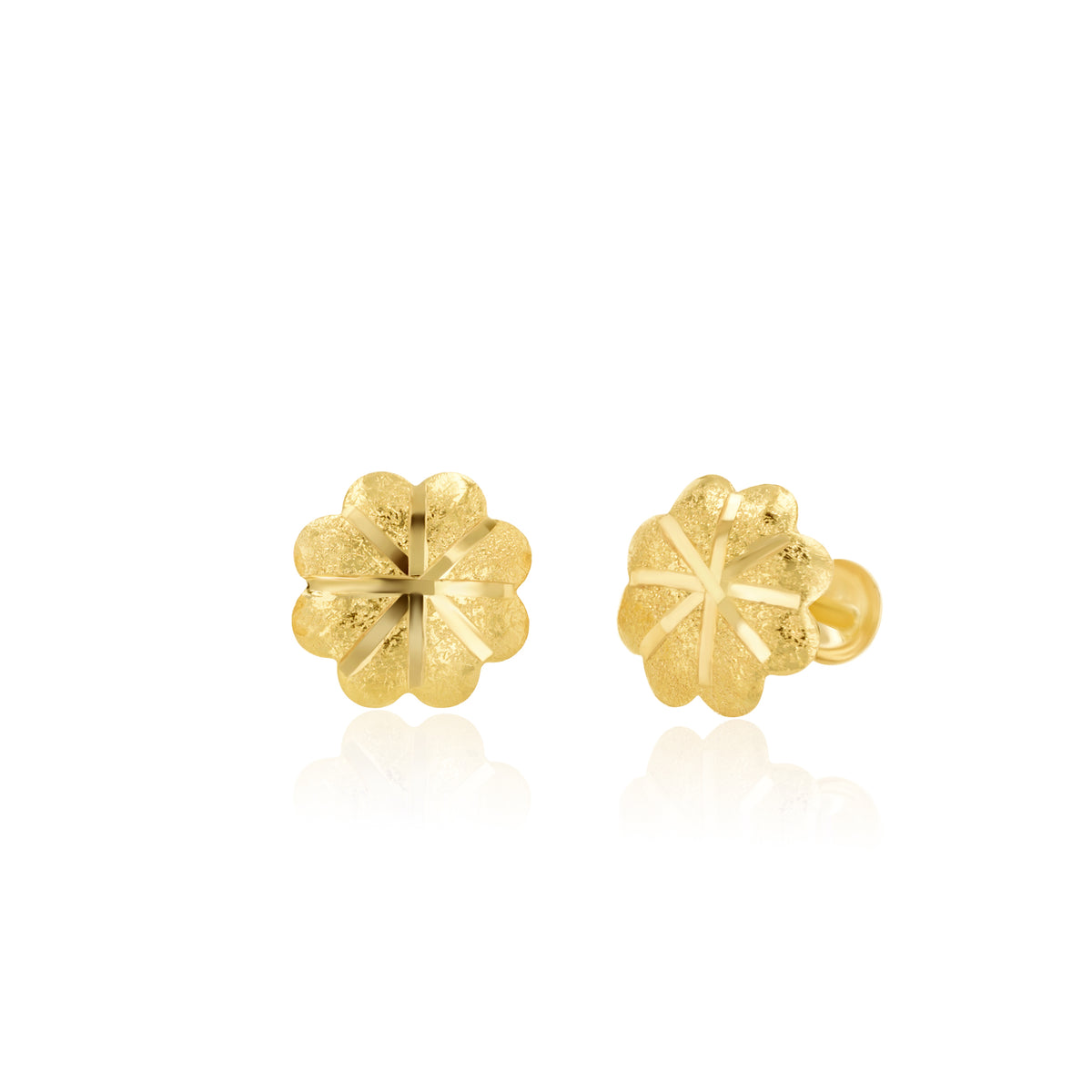 Pure By Nat Willow Chain Earring - Gold main image 0