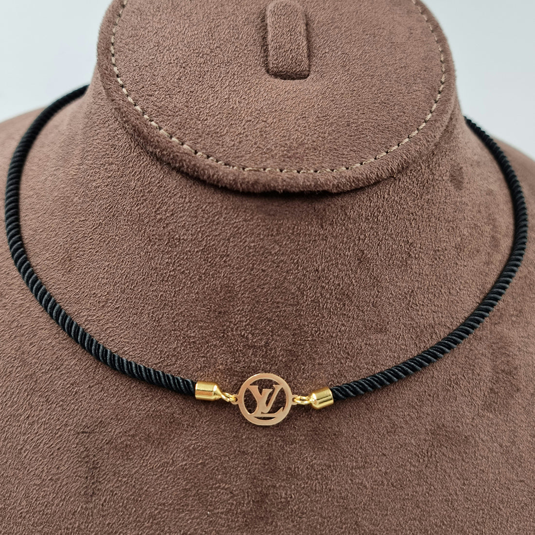 18K Pure Gold Thread Adjustable Necklace