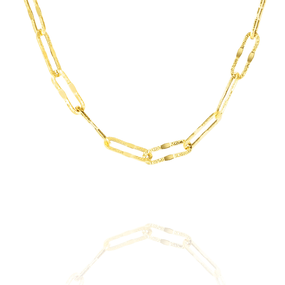 18K Pure Gold 1MM Rope Chain 18K Gold Chain 18K Gold Jewelry Tala