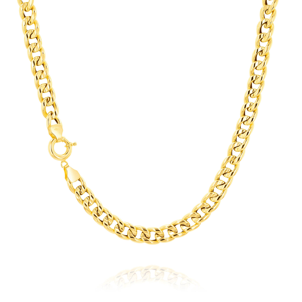 18K Pure Gold 1MM Rope Chain | 18K Gold Chain | 18K Gold Jewelry