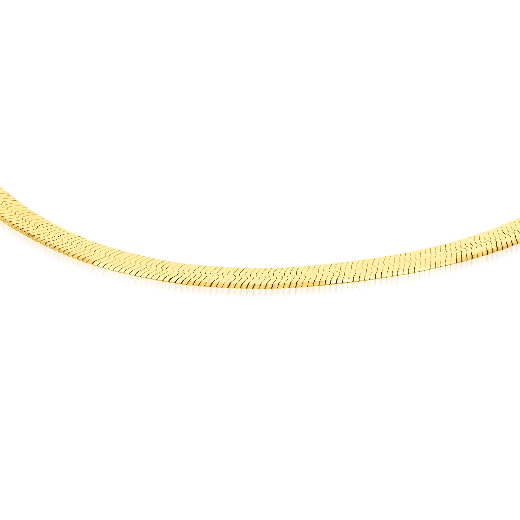 18K Pure Gold Flat Bracelet