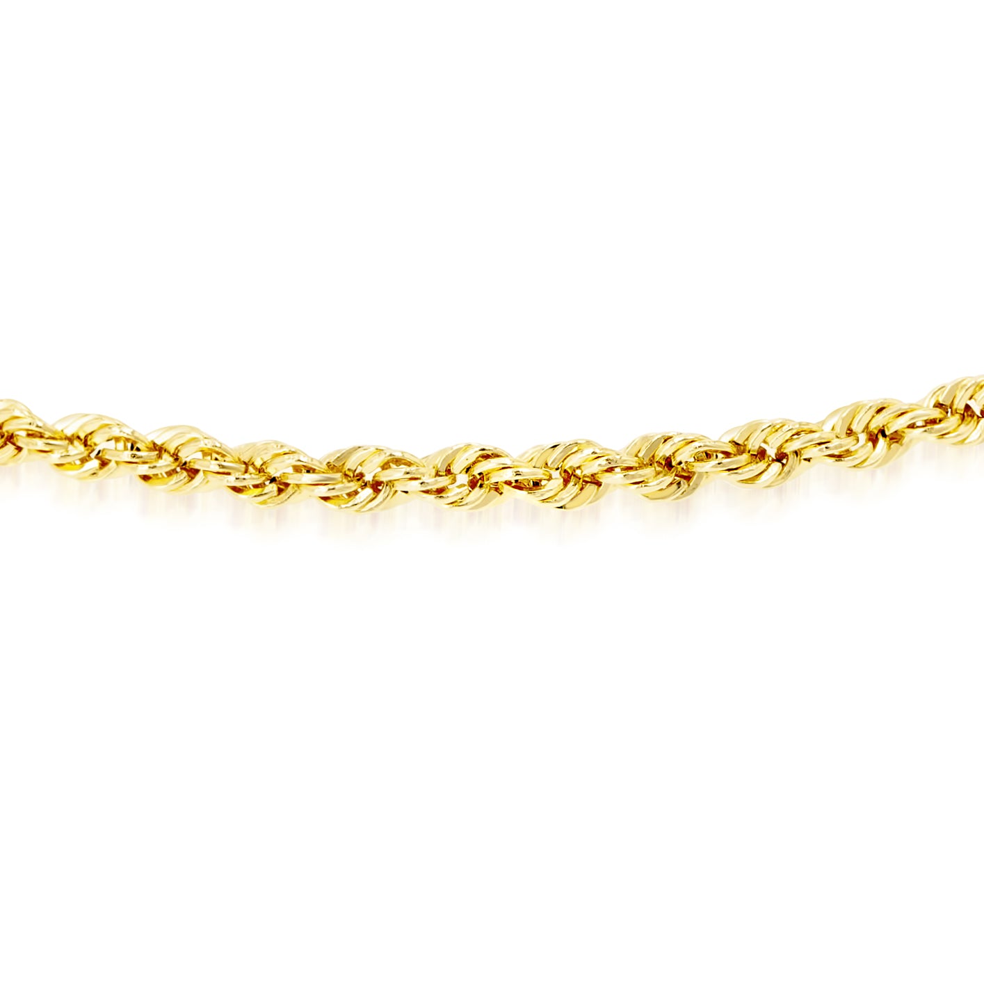 18K Pure Gold Rope Bracelet