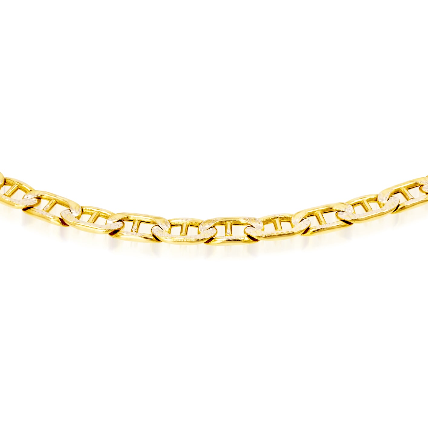 18K Pure Gold Flat Bracelet