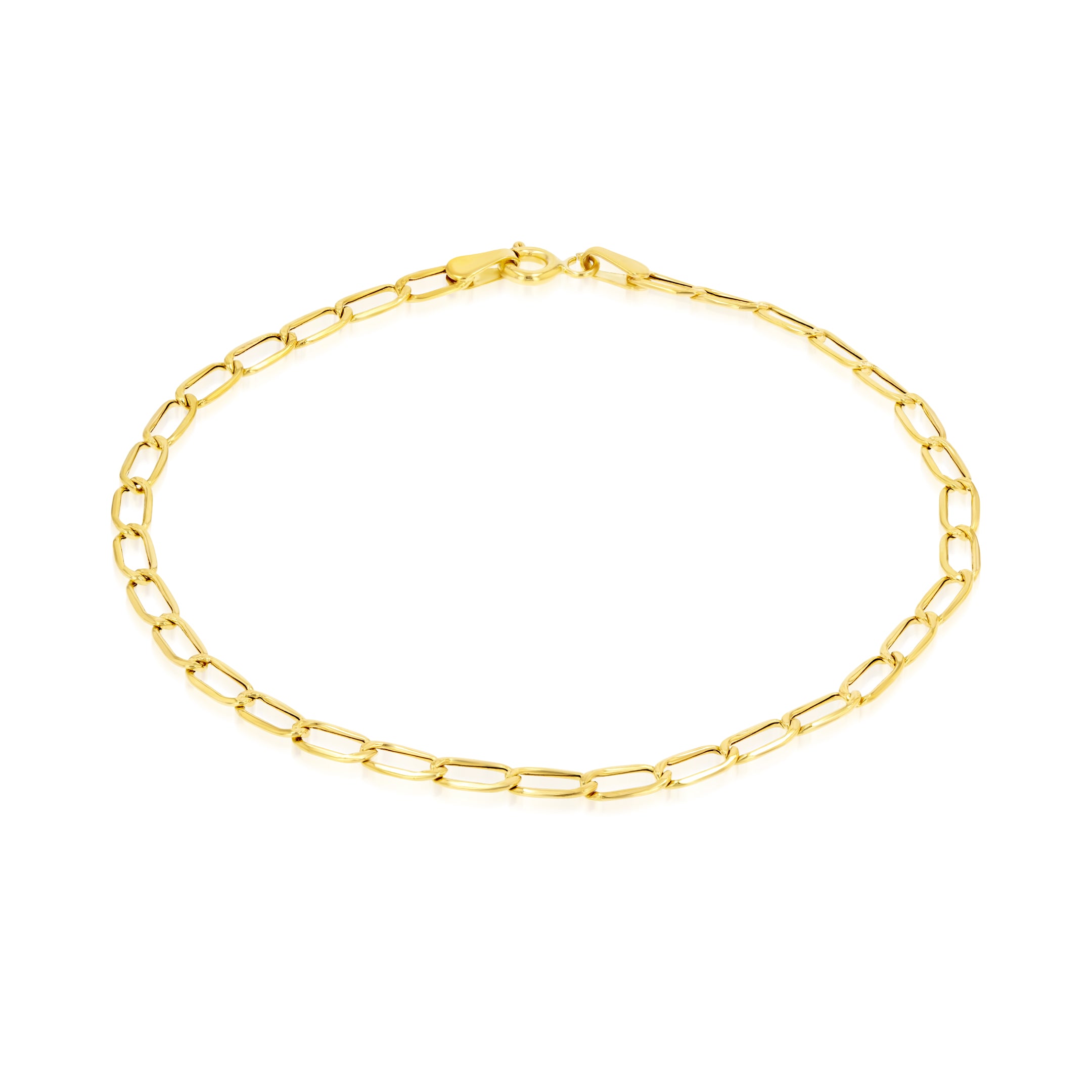 18K Pure Gold Linked Bracelet