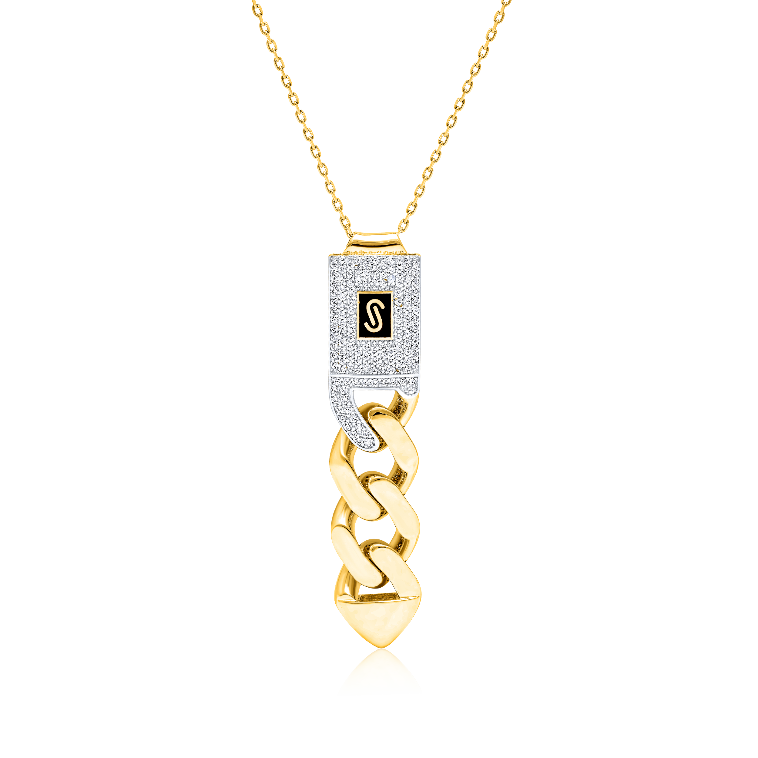 Pure Gold Edge 18K Pure Gold Elegant Linked Jewelry Set Talagold