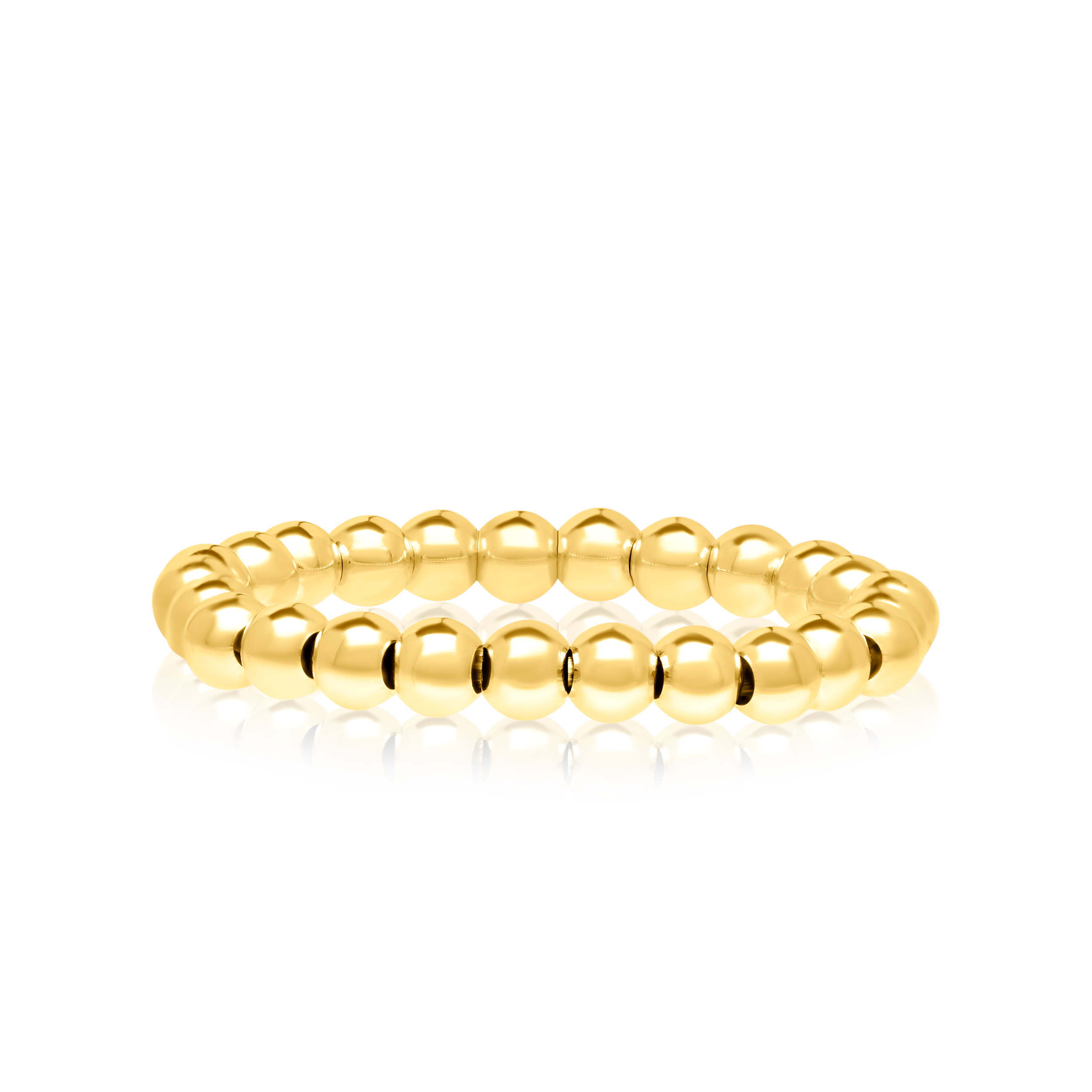 18K Pure Gold Seed Ring