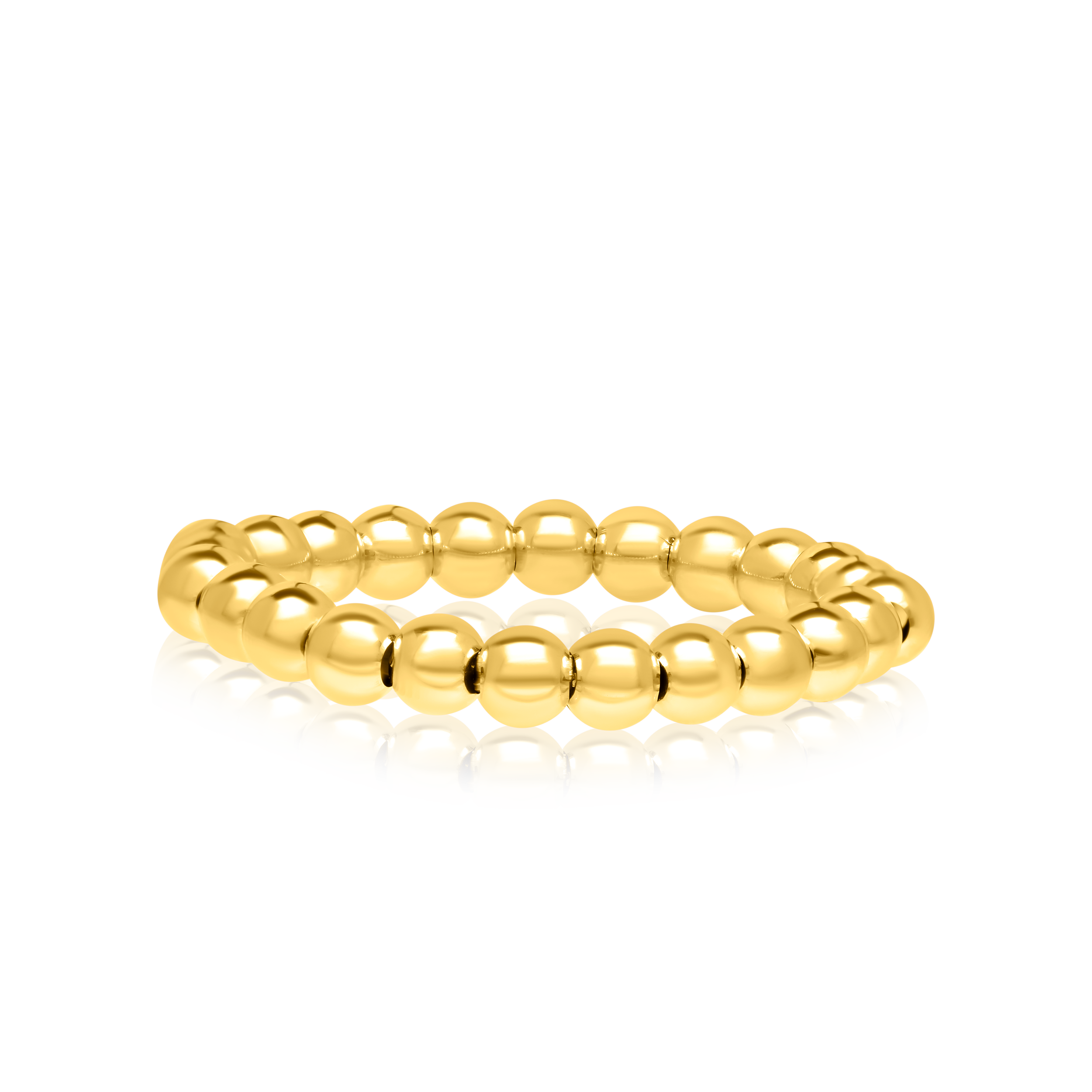 18K Pure Gold Seed Ring