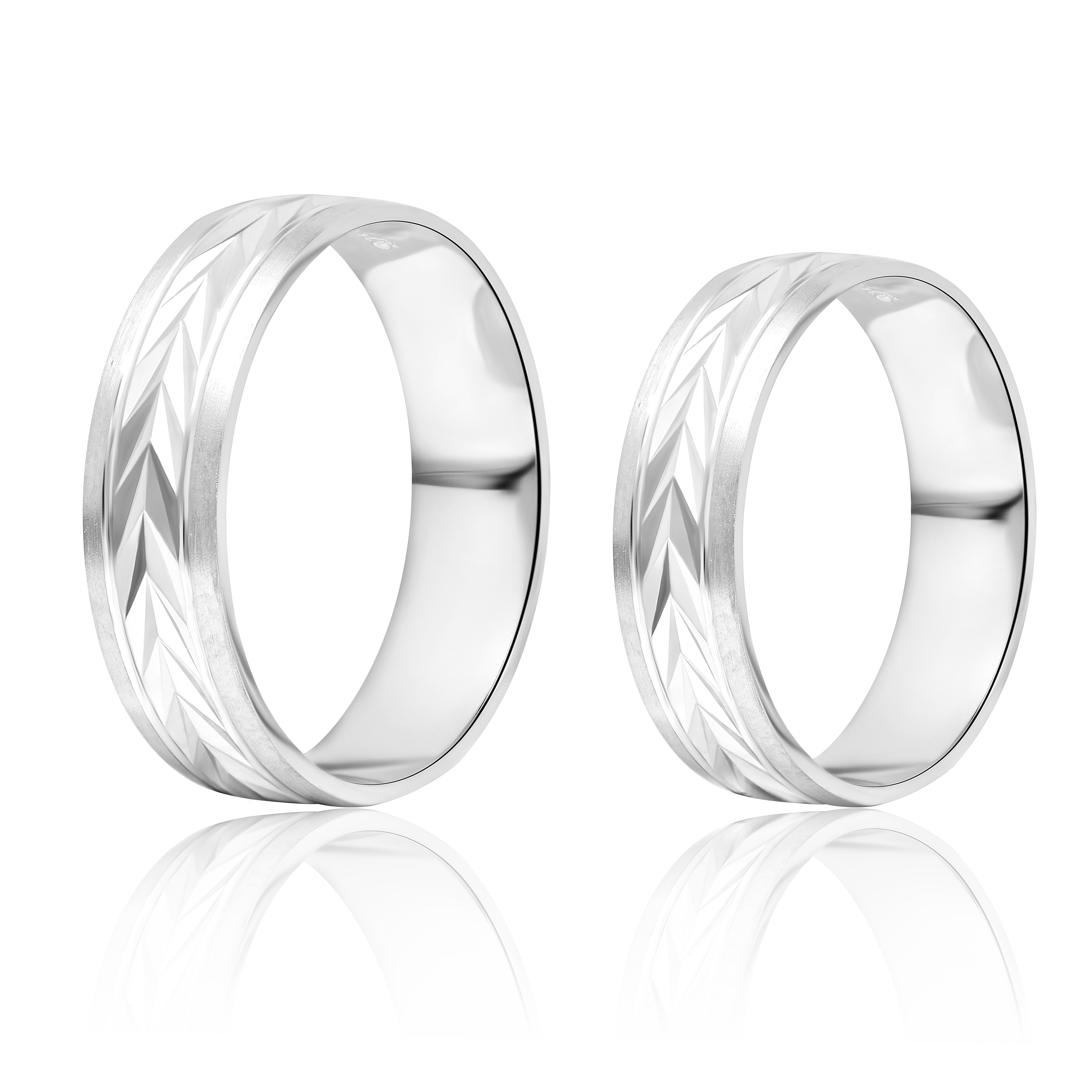 Real 925 Sterling Silver Couple Rings