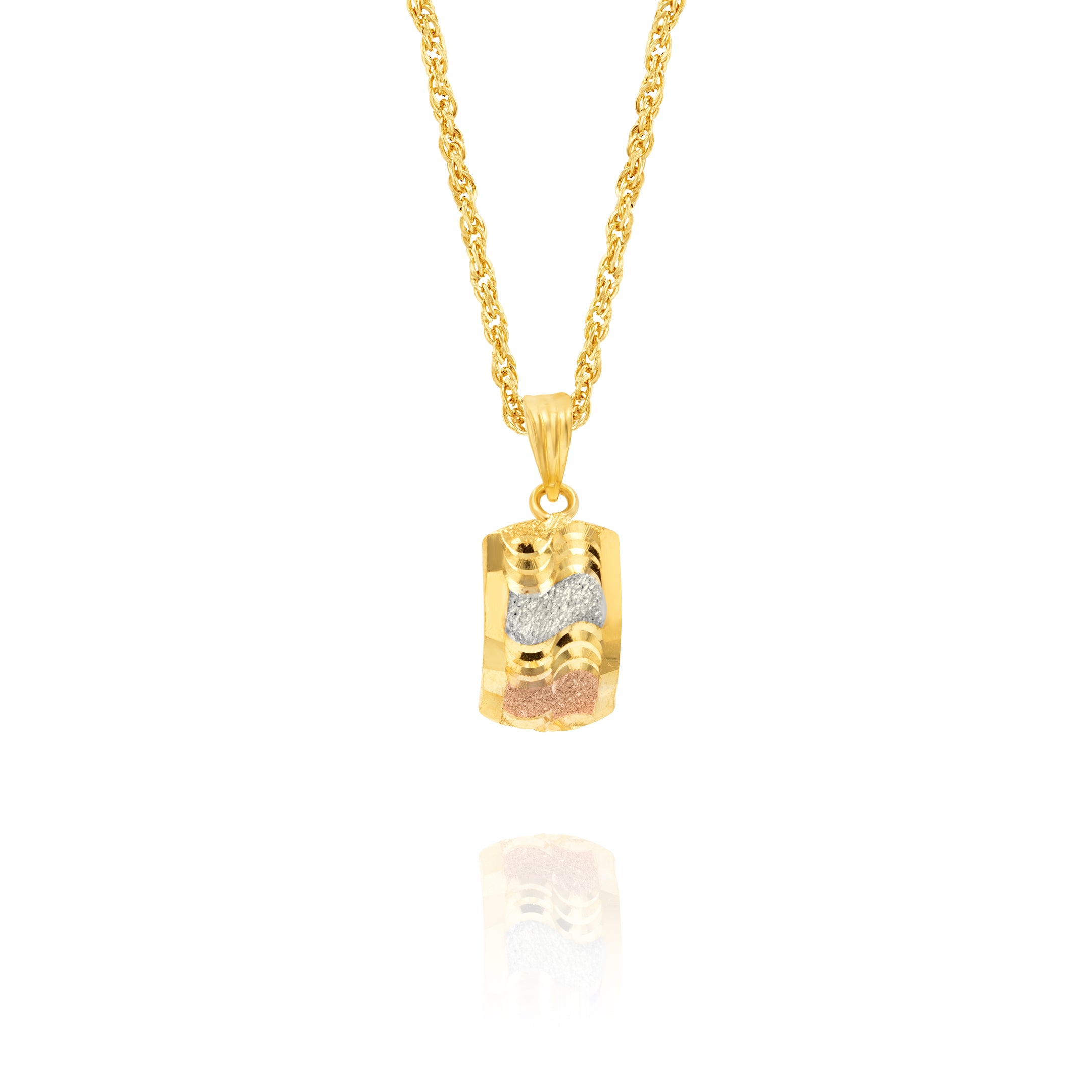 18K Pure Gold Clip Jewelry Set