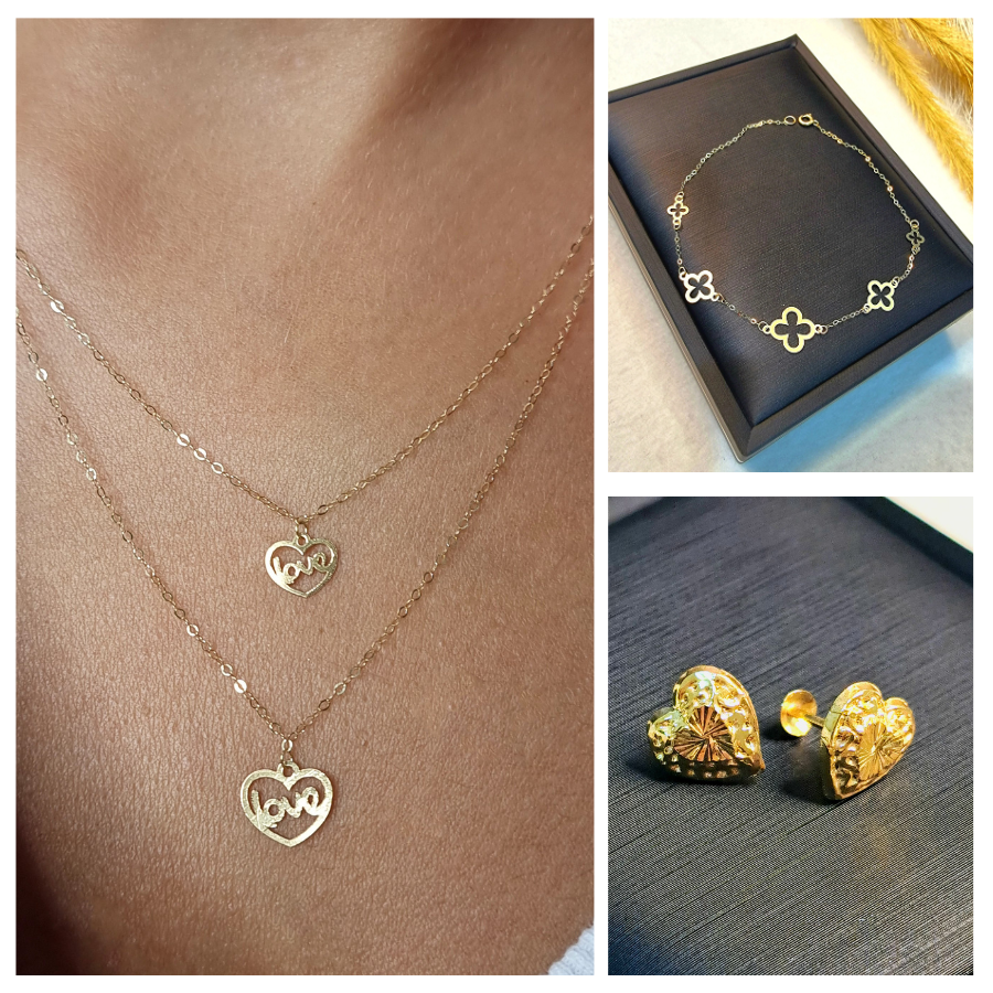 Gold Bundle Offer (Necklace + Bracelet + Earring Set) TGBUNDLE016