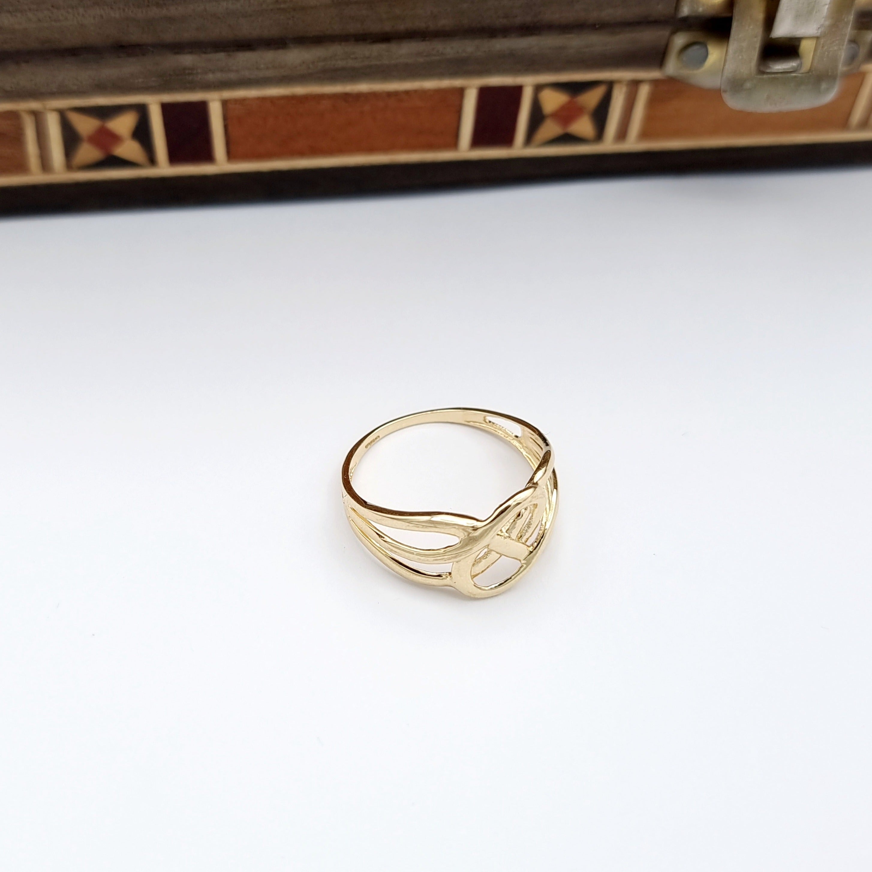 18K Pure Gold Fine Ring