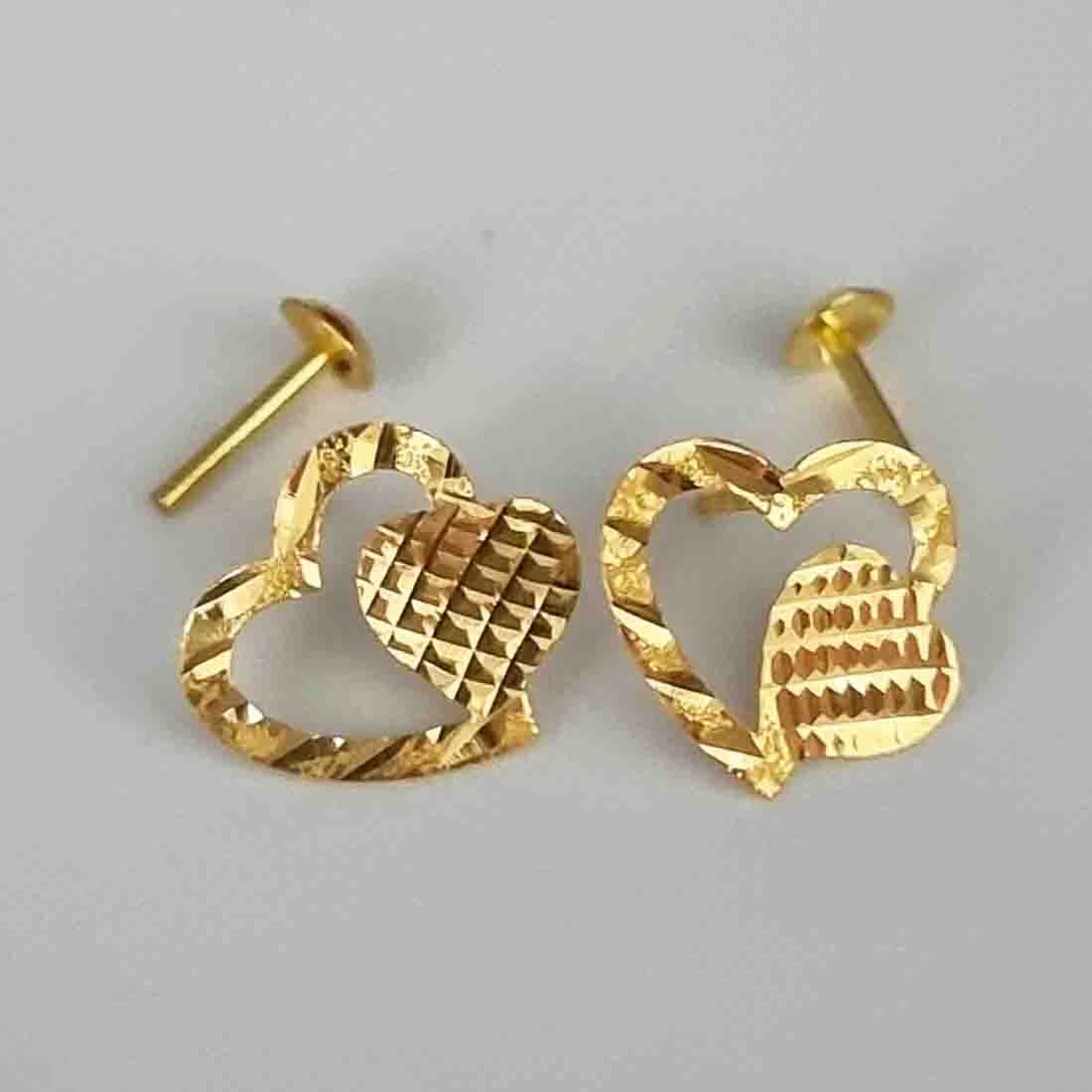 Discover more than 234 pure gold earrings design