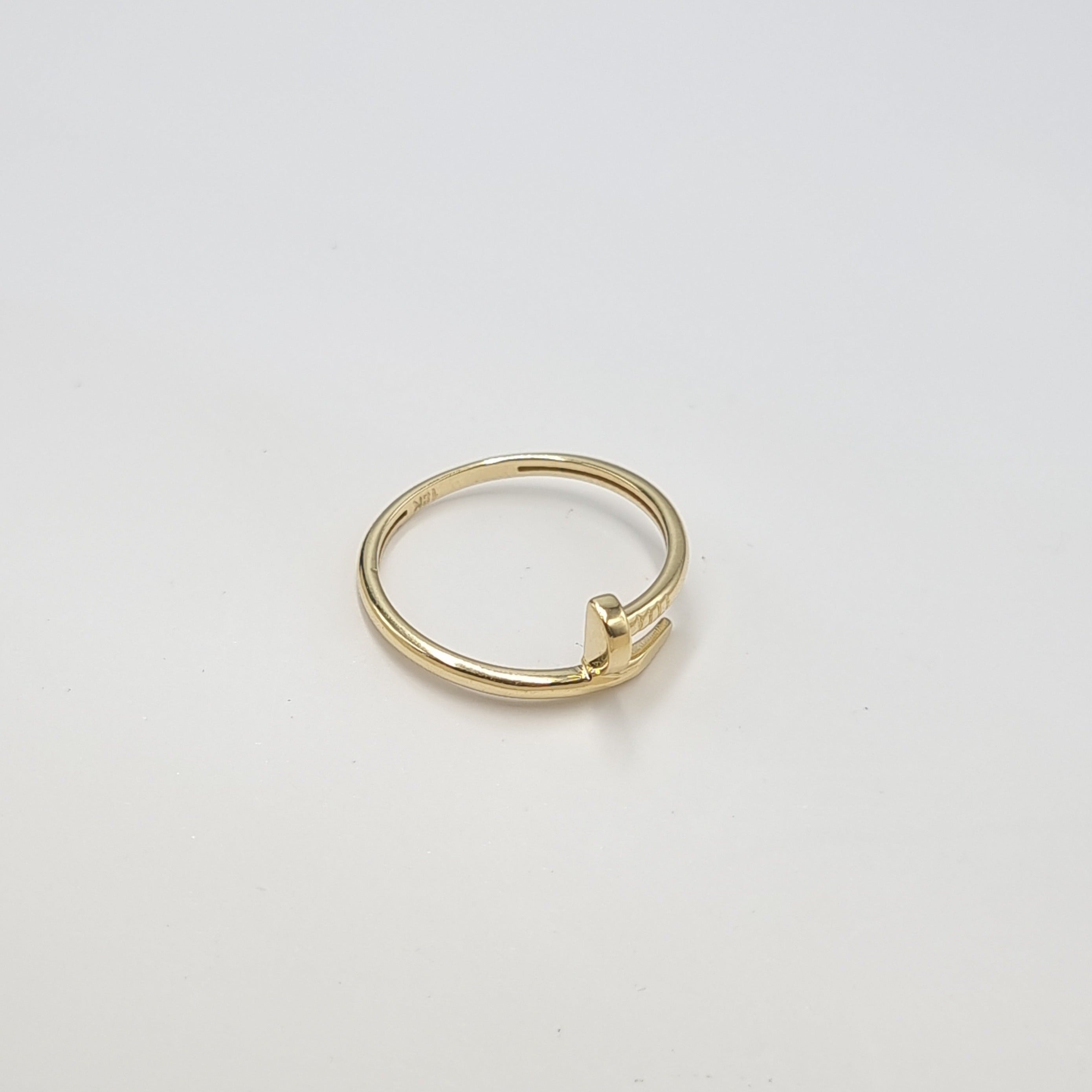 Small 2024 gold ring