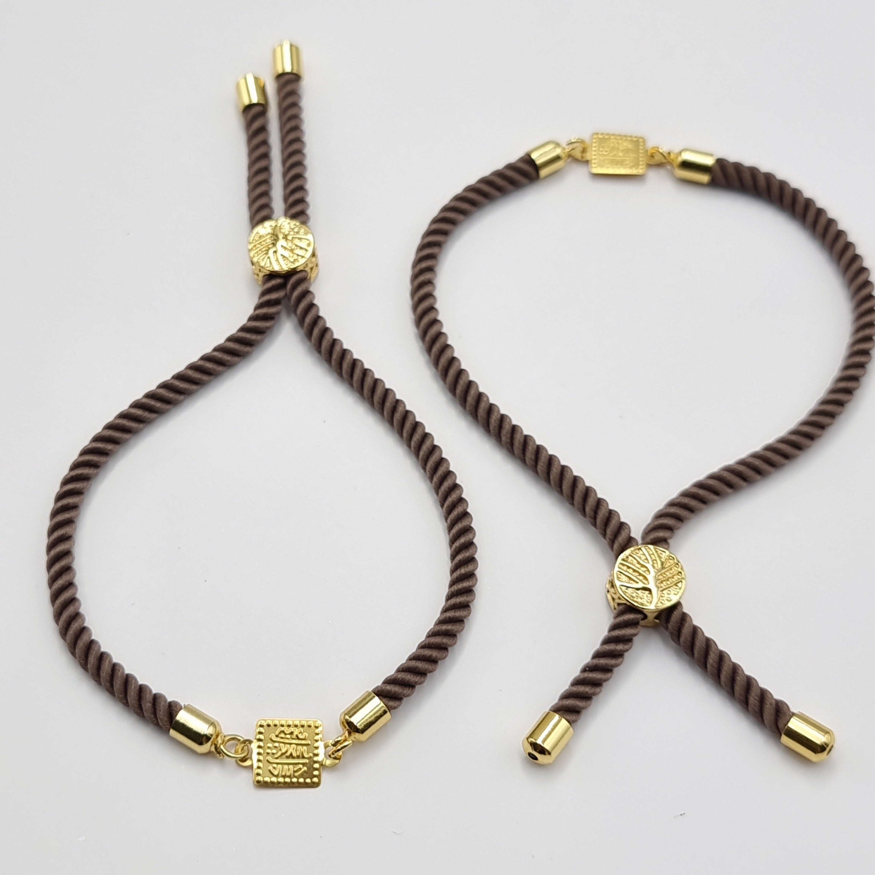 21K Pure Gold Adjustable Bracelet