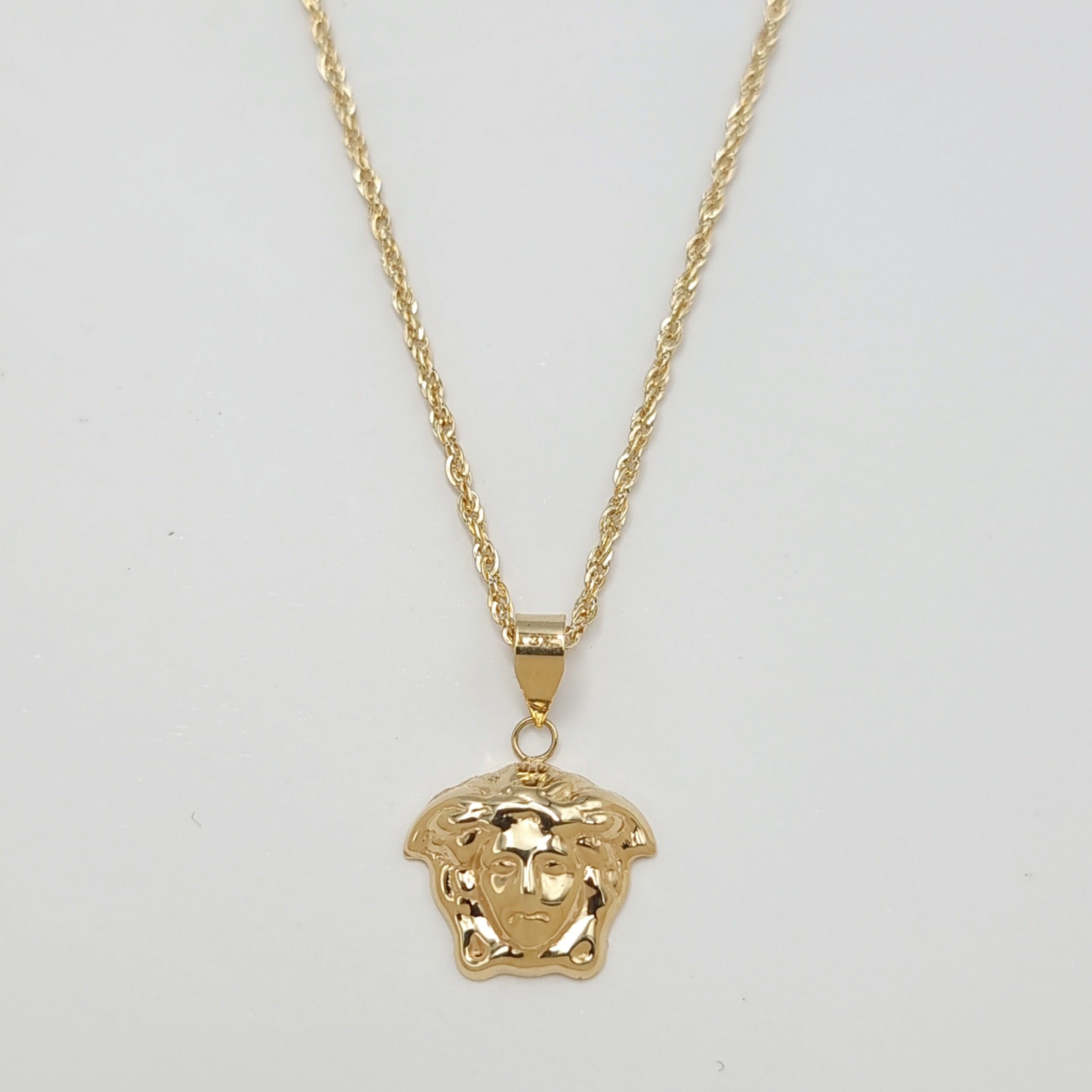 18K Pure Gold V.R.C Necklace