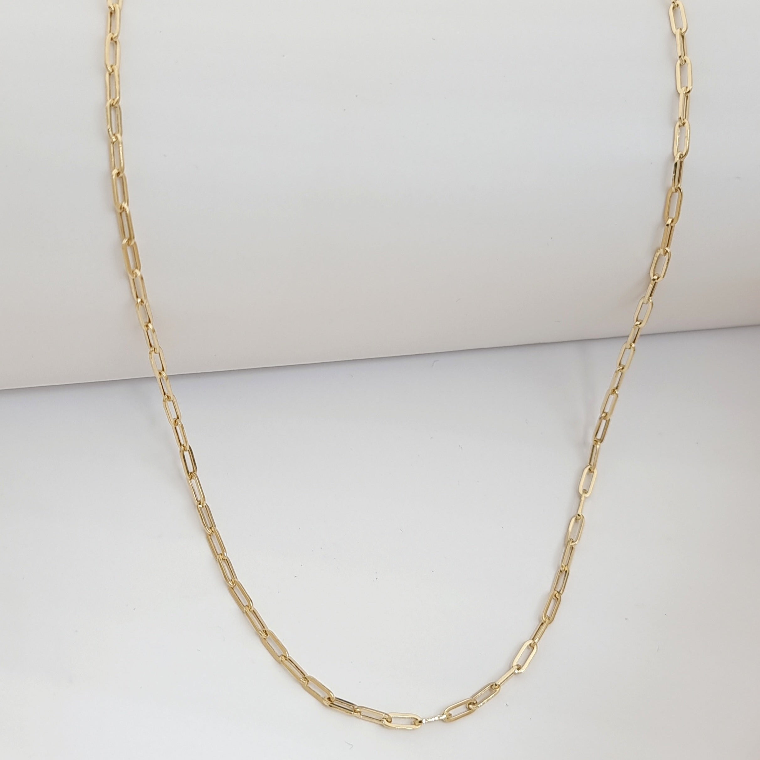 18K Pure Gold Linked Chain