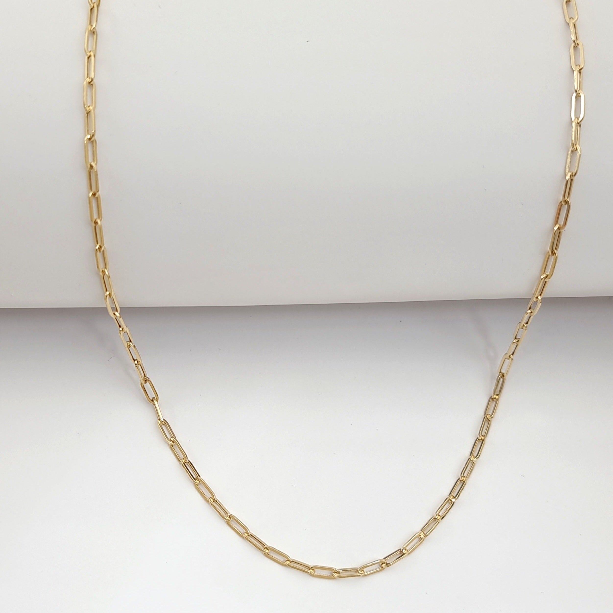 18K Pure Gold Linked Chain