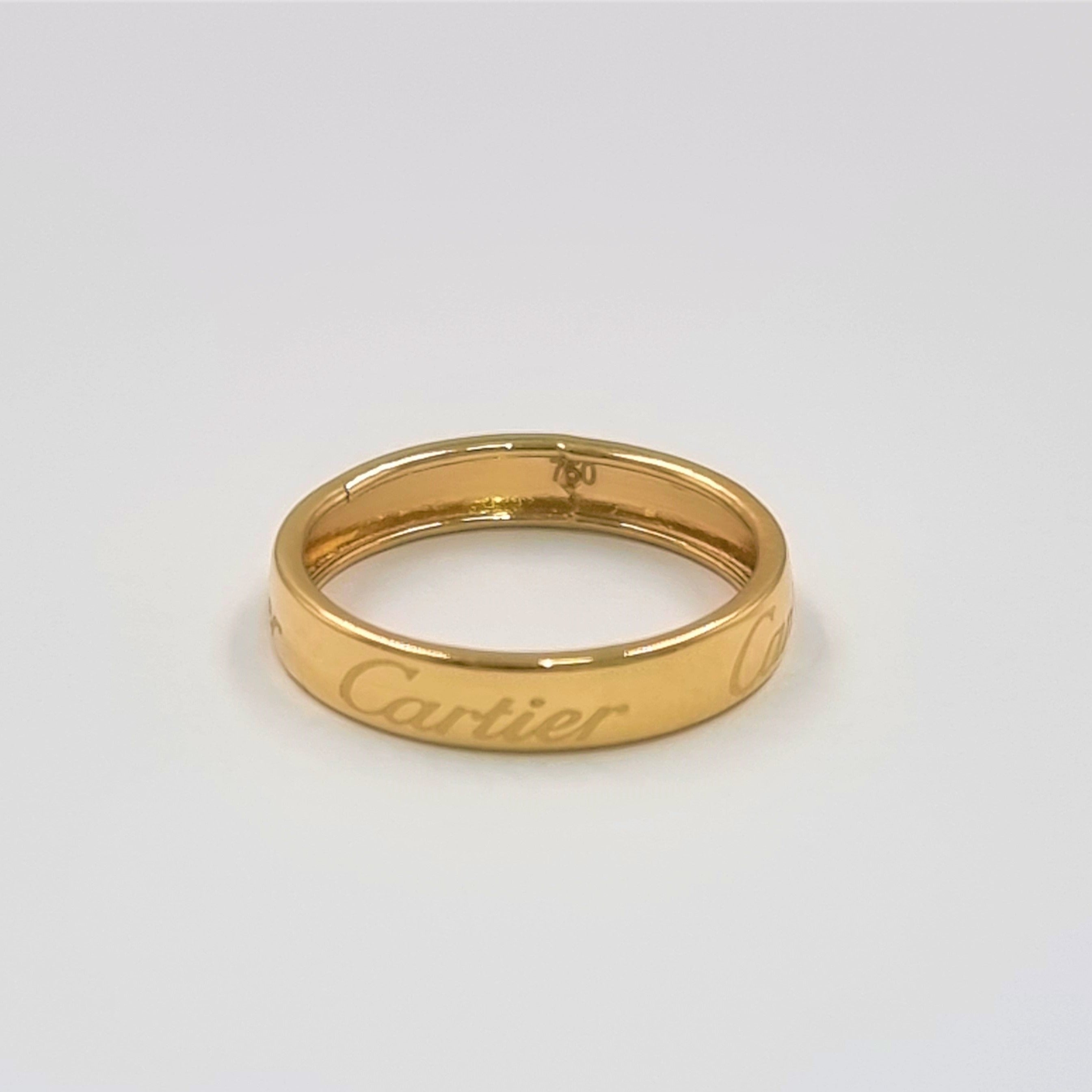 18K Pure Gold C.R Ring