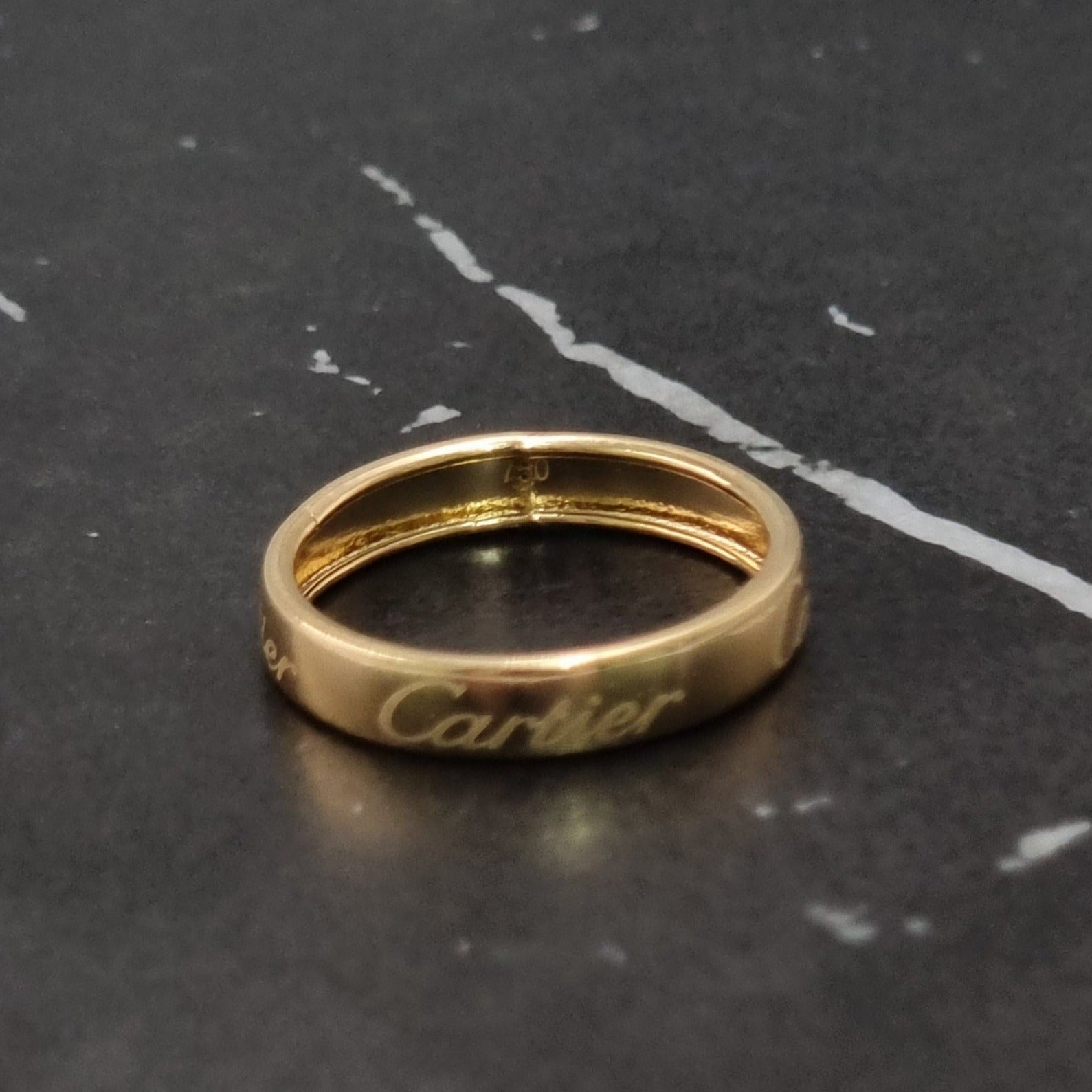 18K Pure Gold C.R Ring