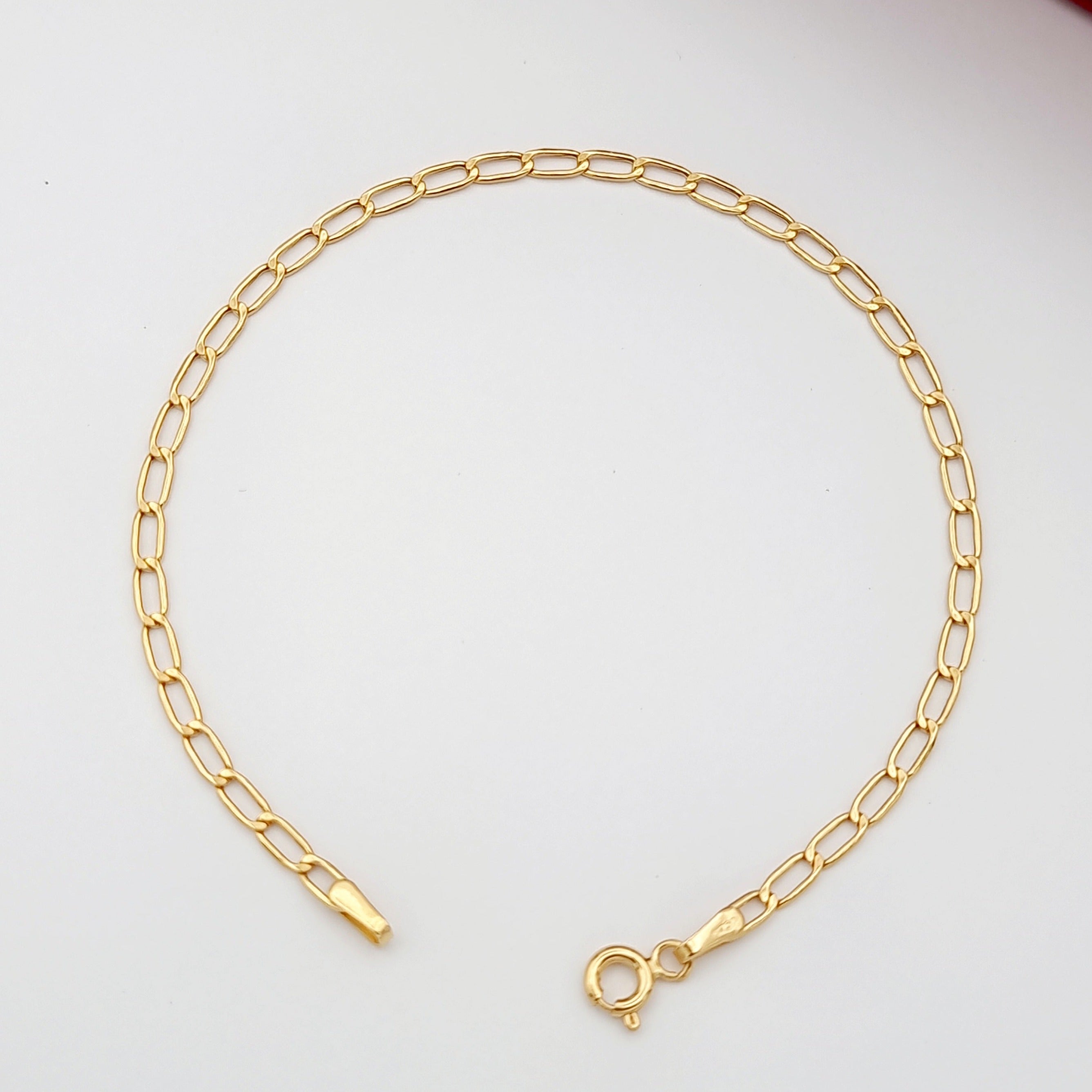 Pure Gold Edge 18K Pure Gold Linked Bracelet