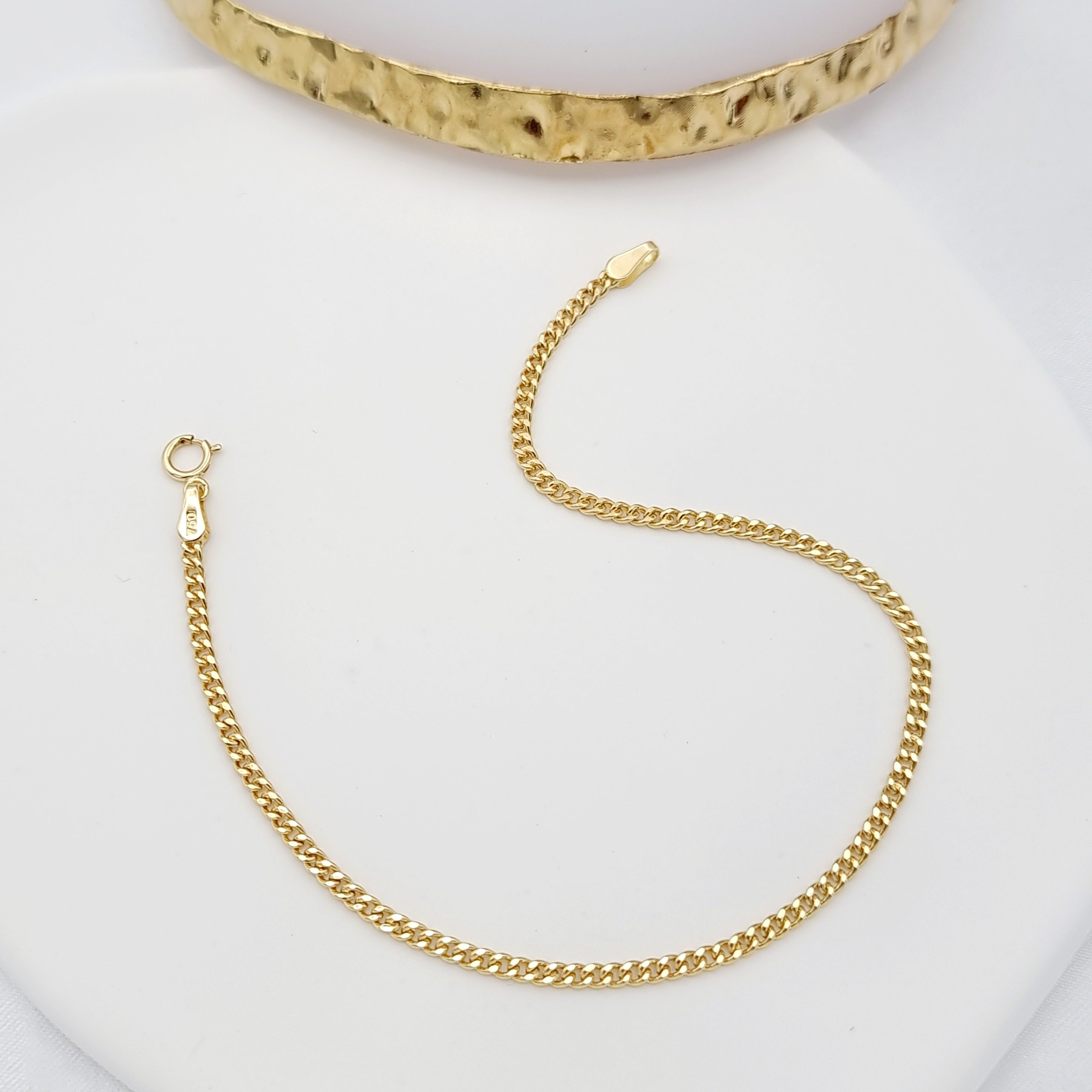 18K Pure Fine Gold Bracelet