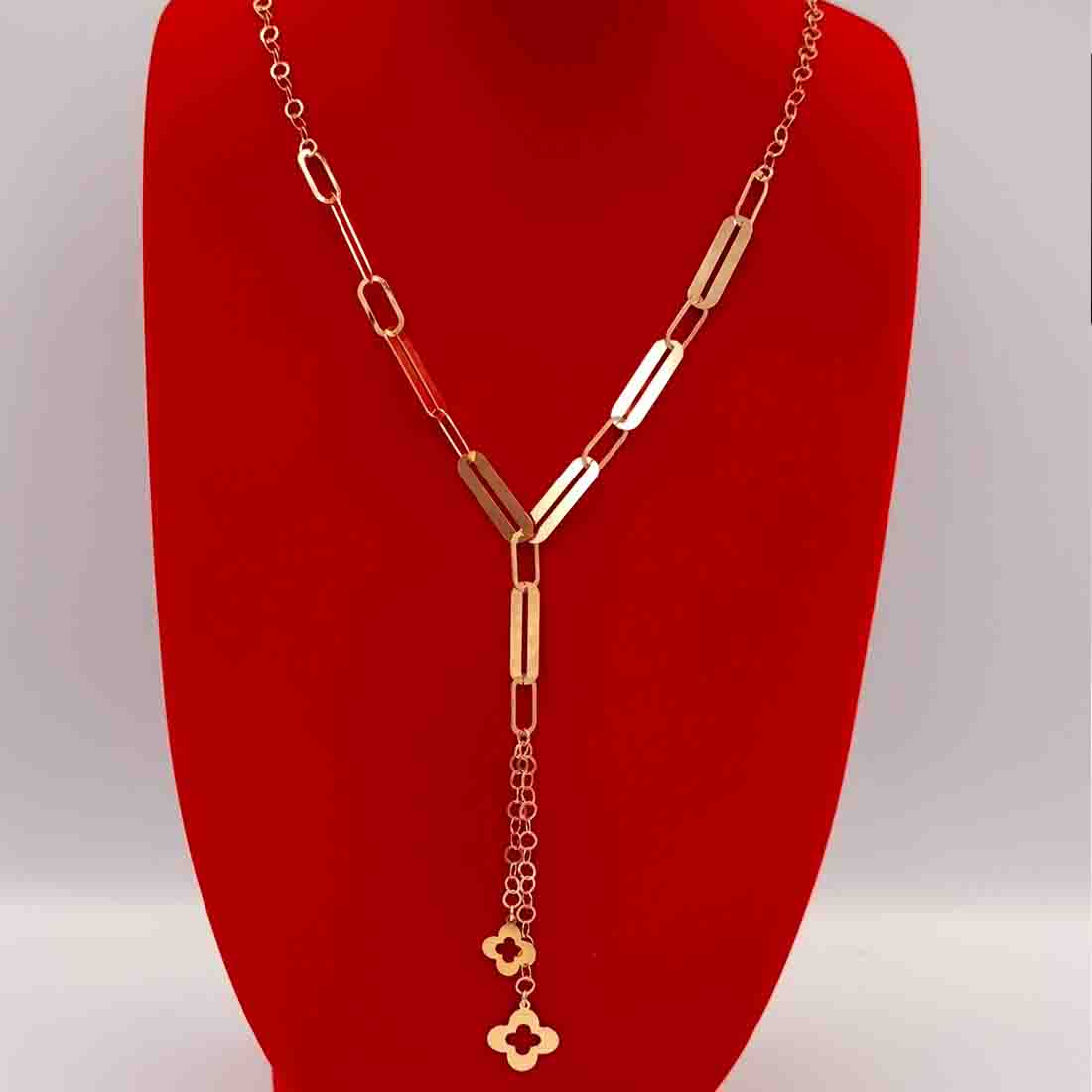 18K Pure Gold Necklace