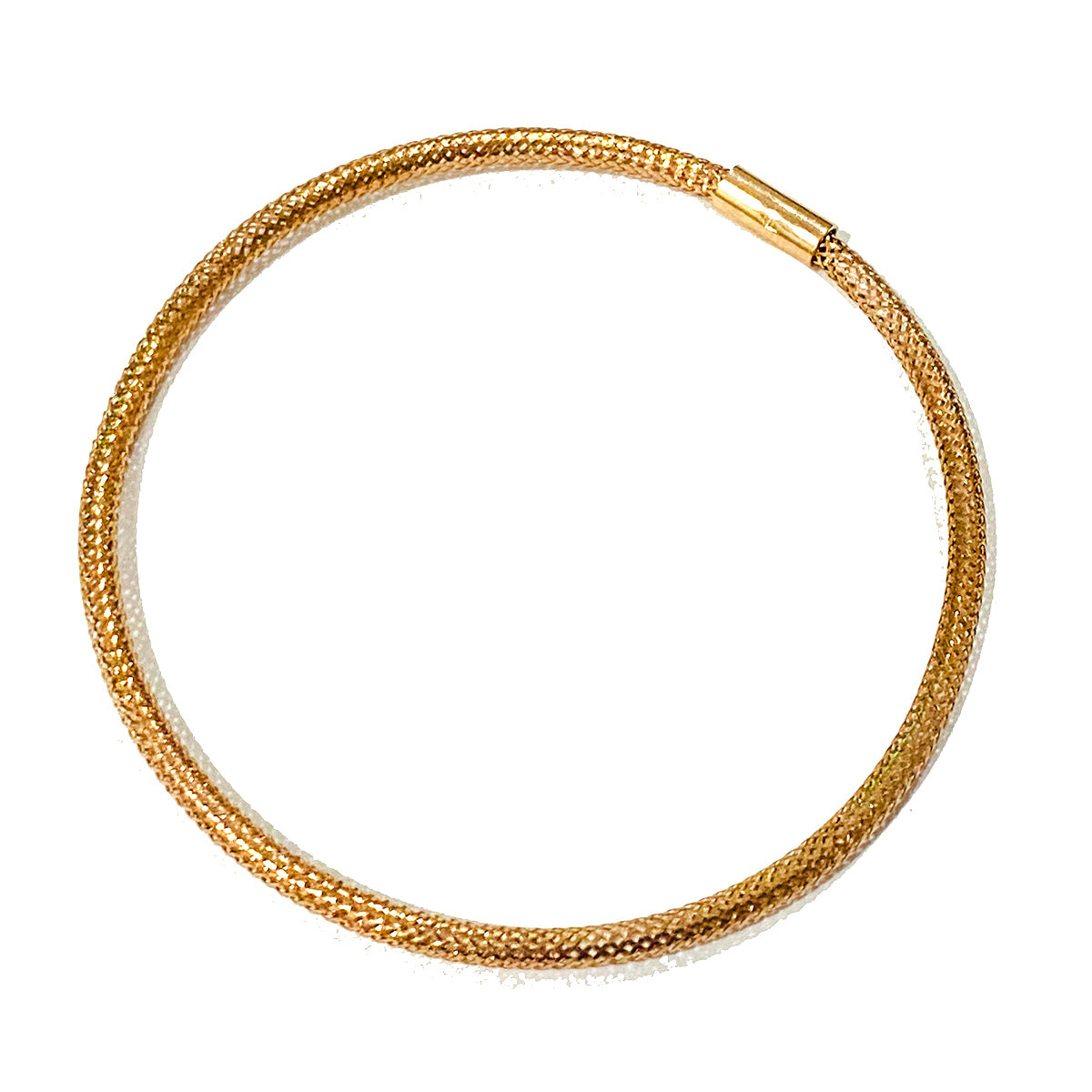 18K Pure Rose Gold Elastic Bracelet