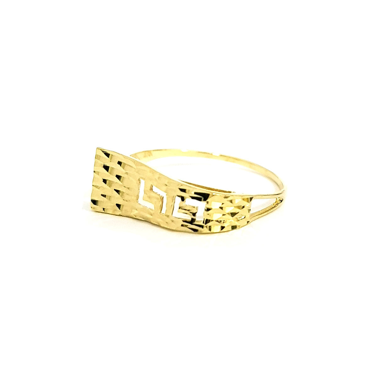 18K Pure Gold Elegant Ring