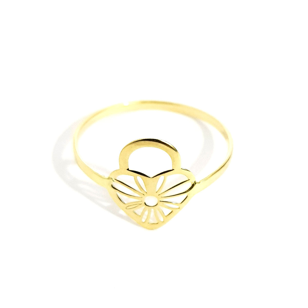 18K Pure Gold Ring