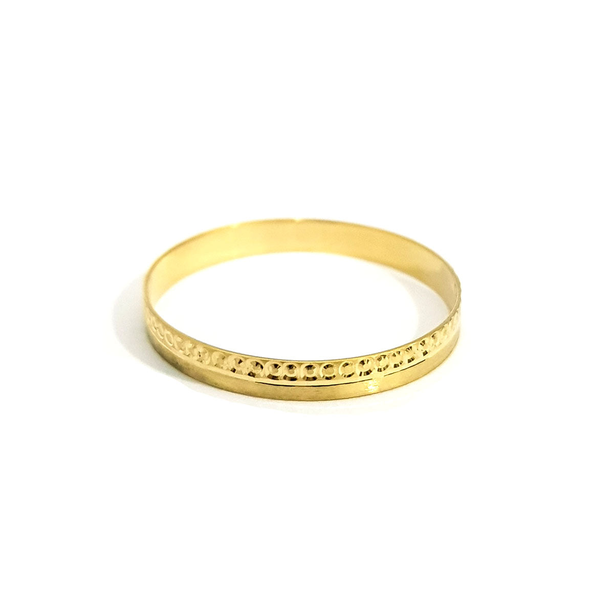 18K Pure Gold Couple Ring