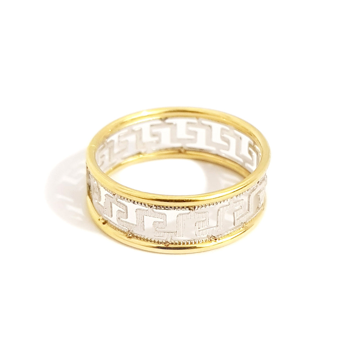 18K Pure Gold Elegant Design Ring