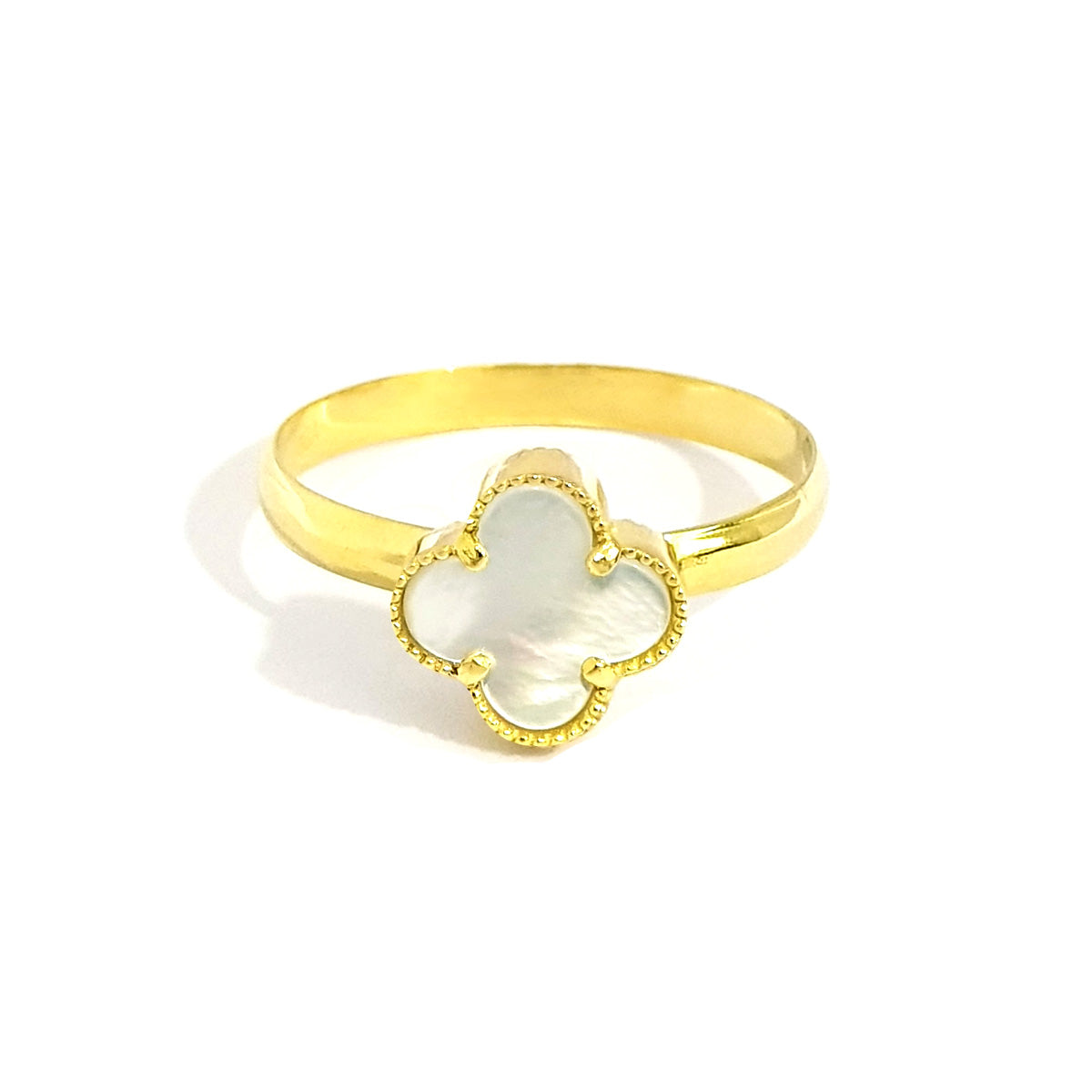 18K Solid Gold Elegant Design Ring