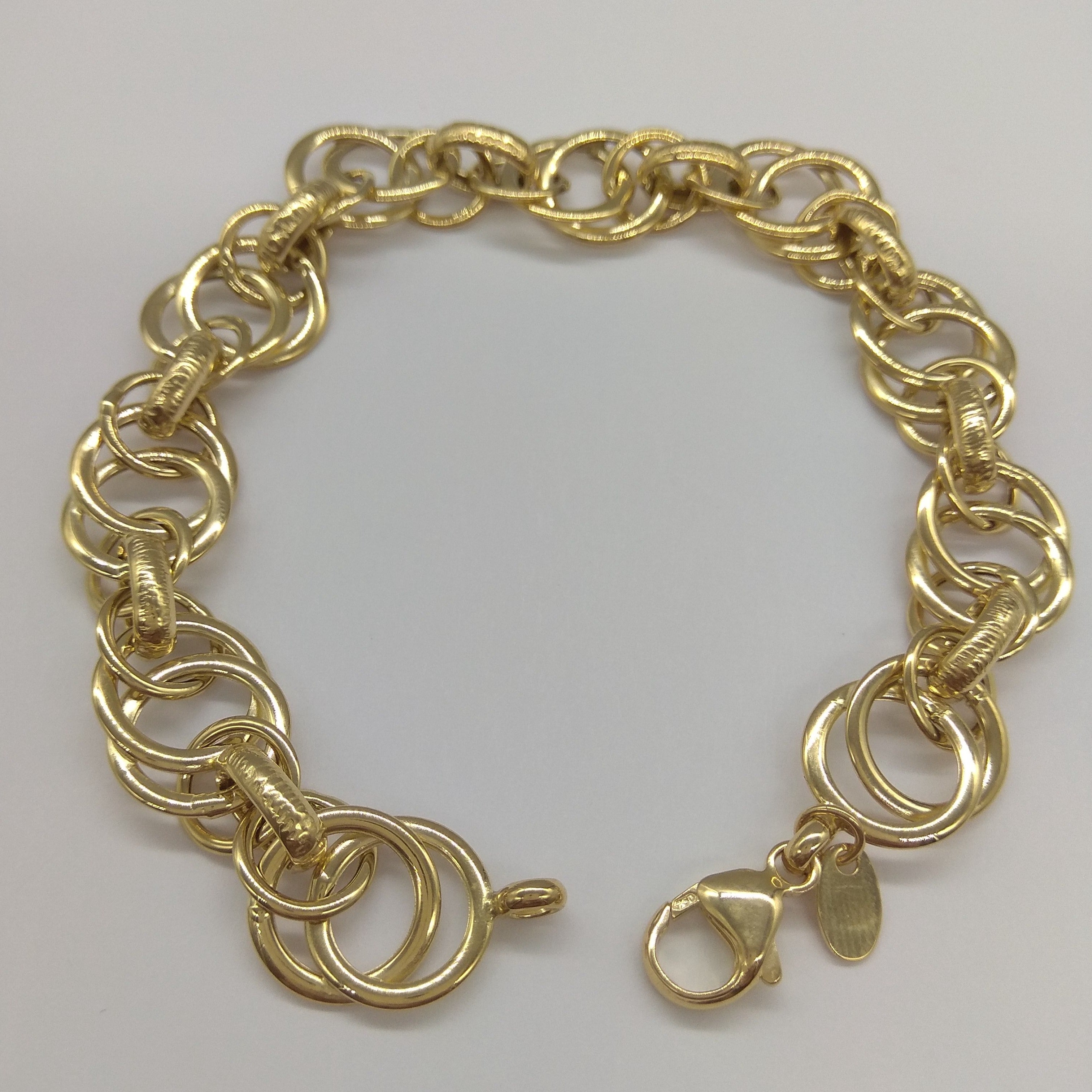 18K Pure Gold Elegant Bracelet