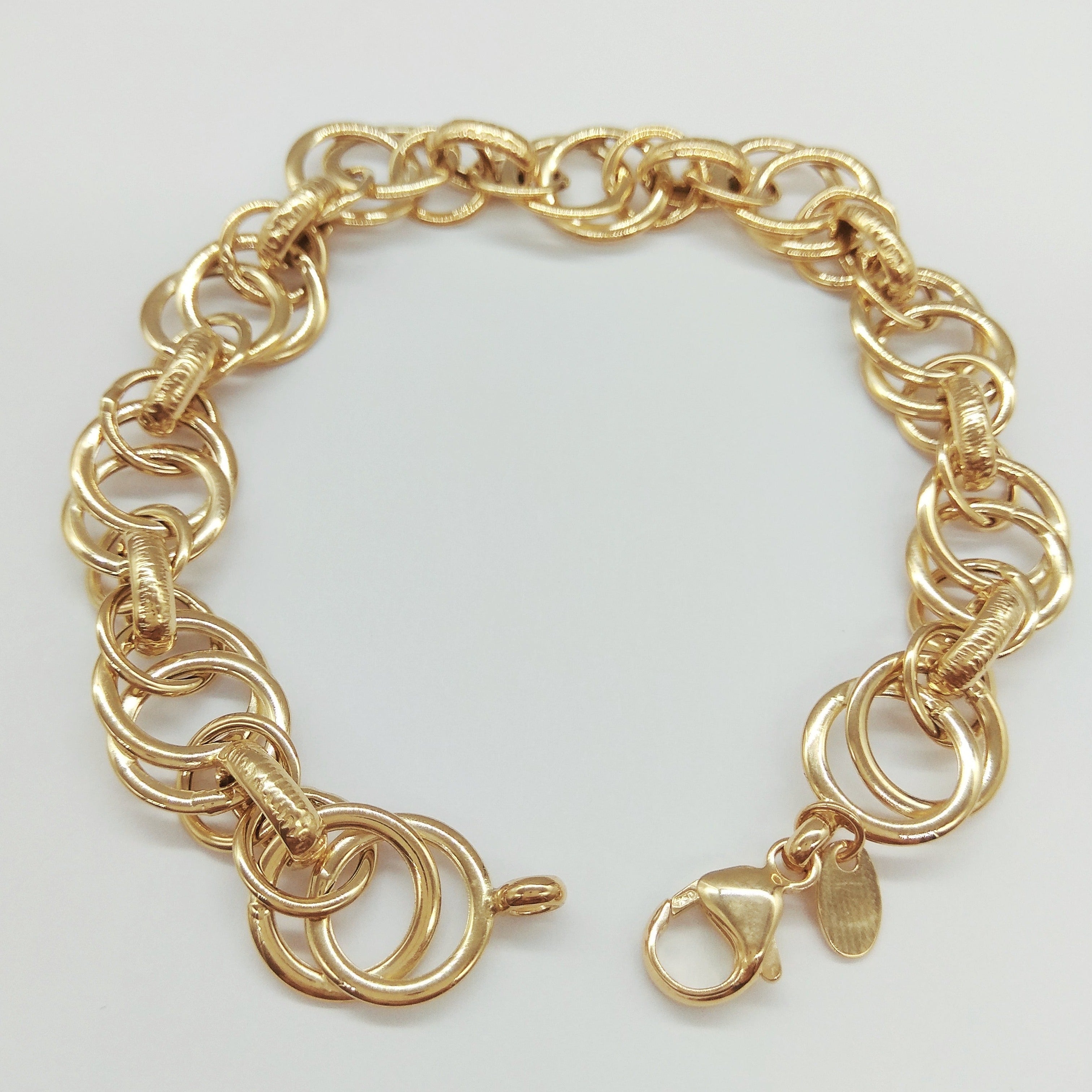 18K Pure Gold Elegant Bracelet