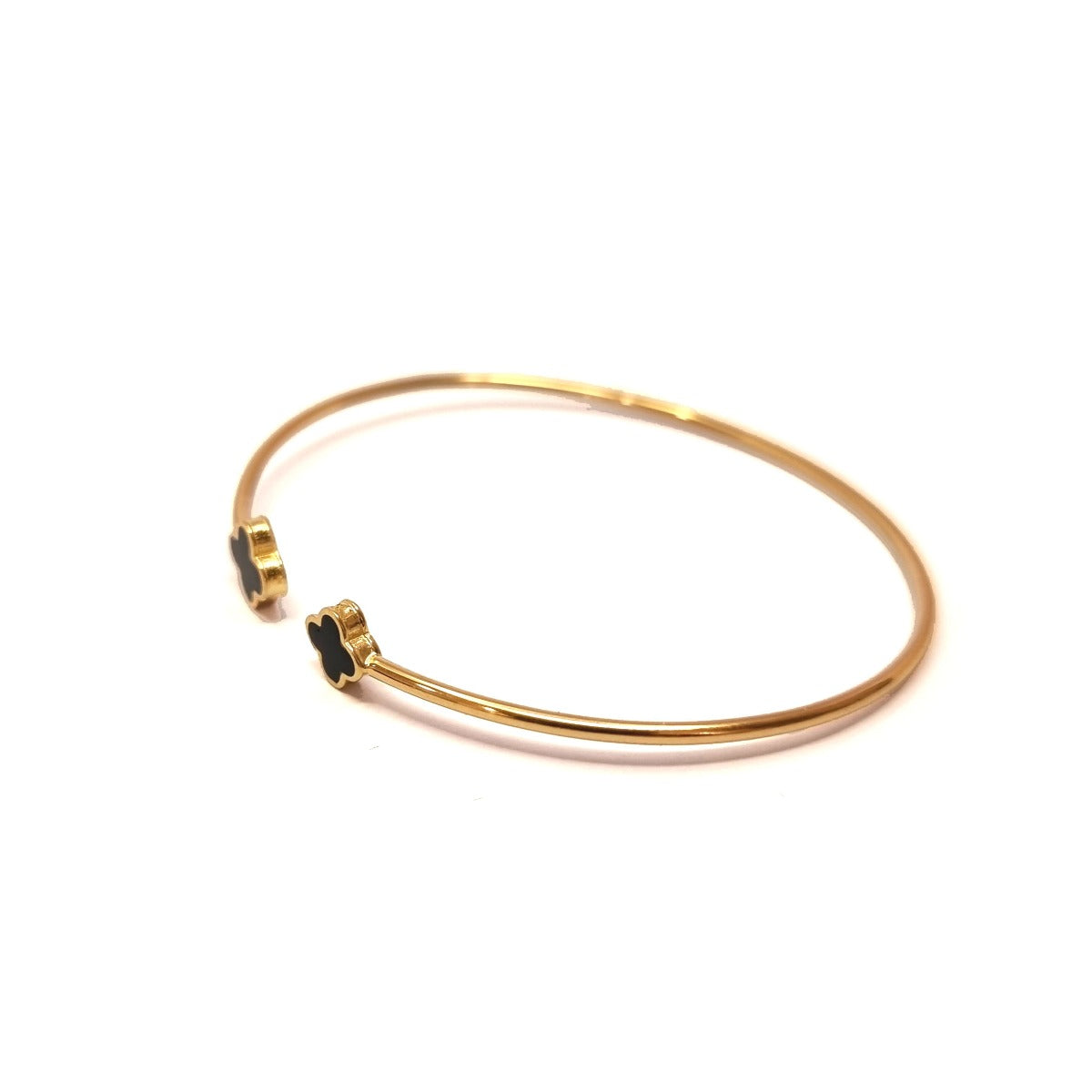 18K Pure Gold Elegant Design Bangle