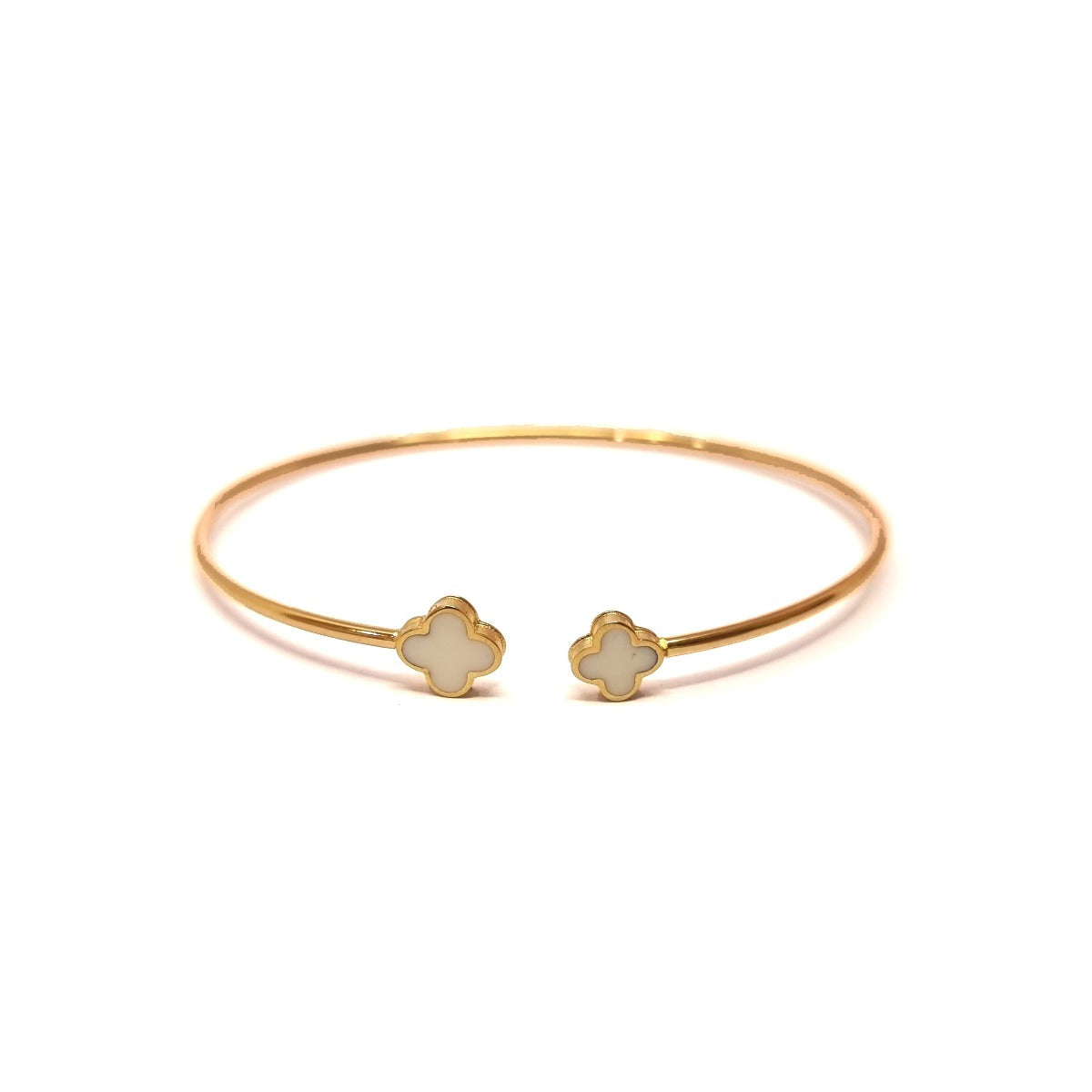 18K Pure Gold Elegant Design Bangle