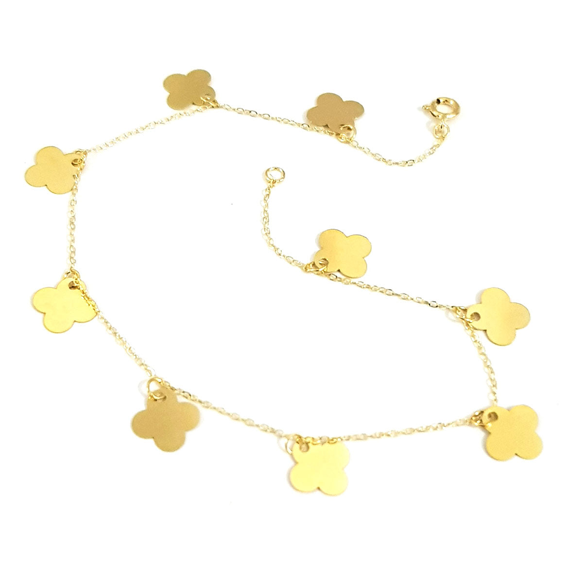 18K Pure Gold Elegant Design Bracelet