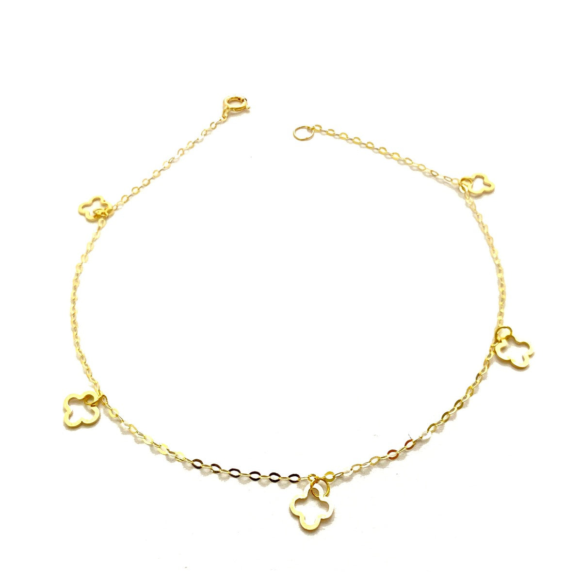 18K Pure Gold Elegant Design Bracelet