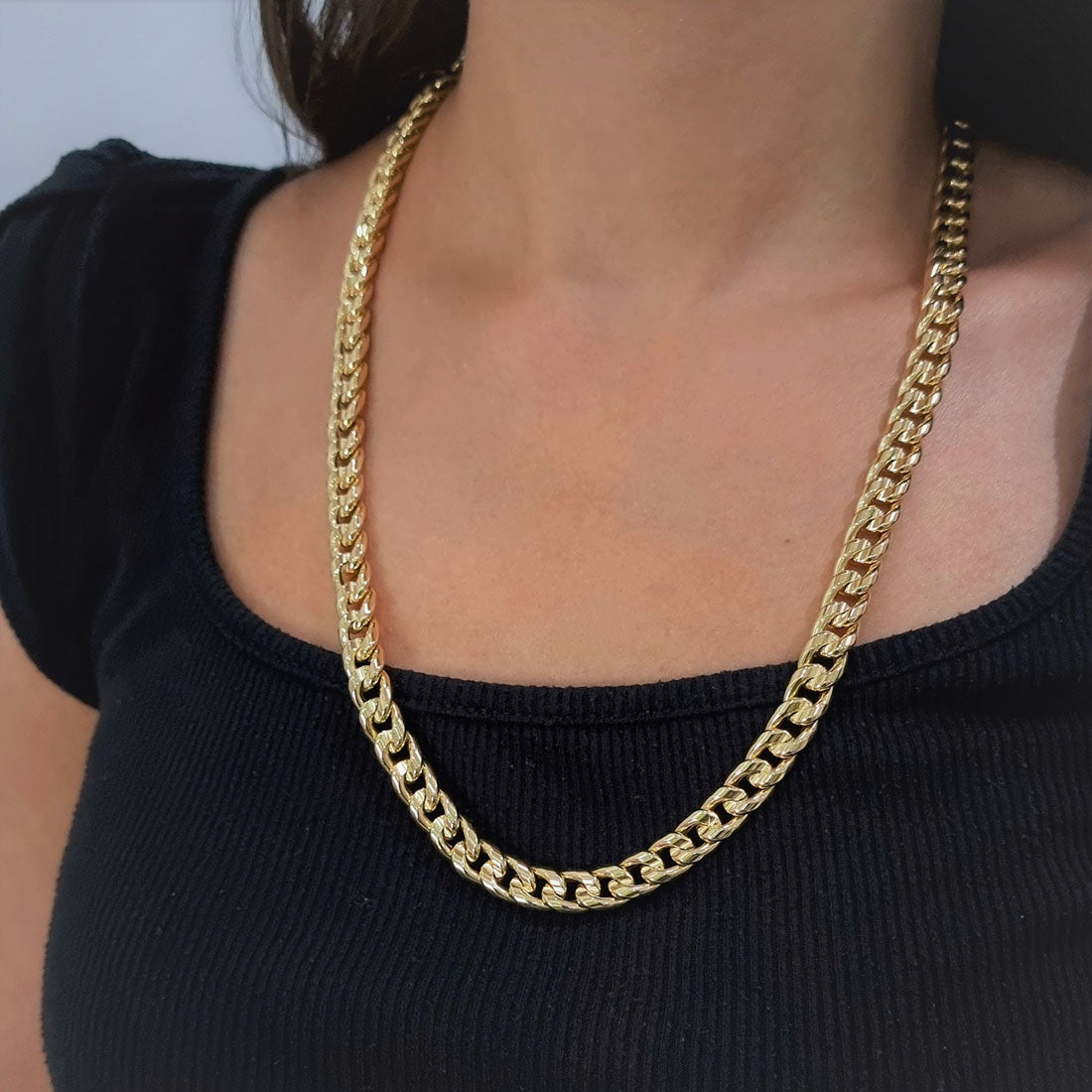 Gold chain hot sale 18 karat