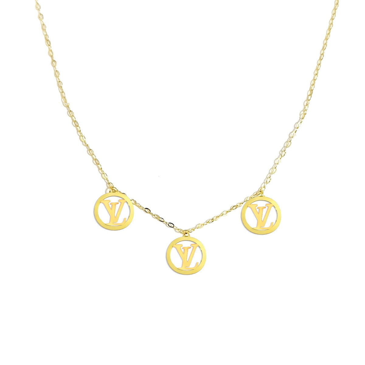 18K Pure Elegant Design Necklace LV