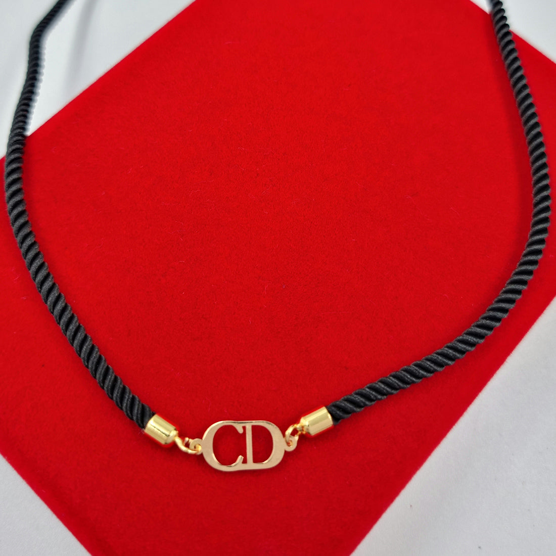 18K Pure Gold Thread Adjustable Necklace