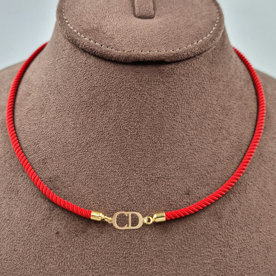 18K Pure Gold Thread Adjustable Necklace