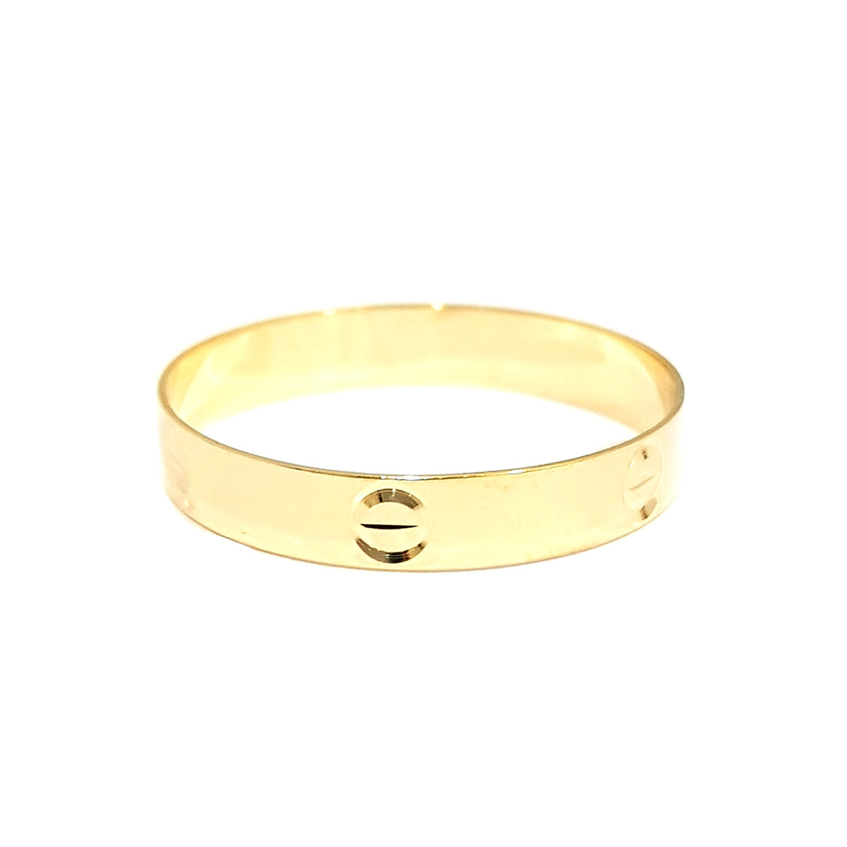 18K Pure Gold Elegant Design Couple Ring