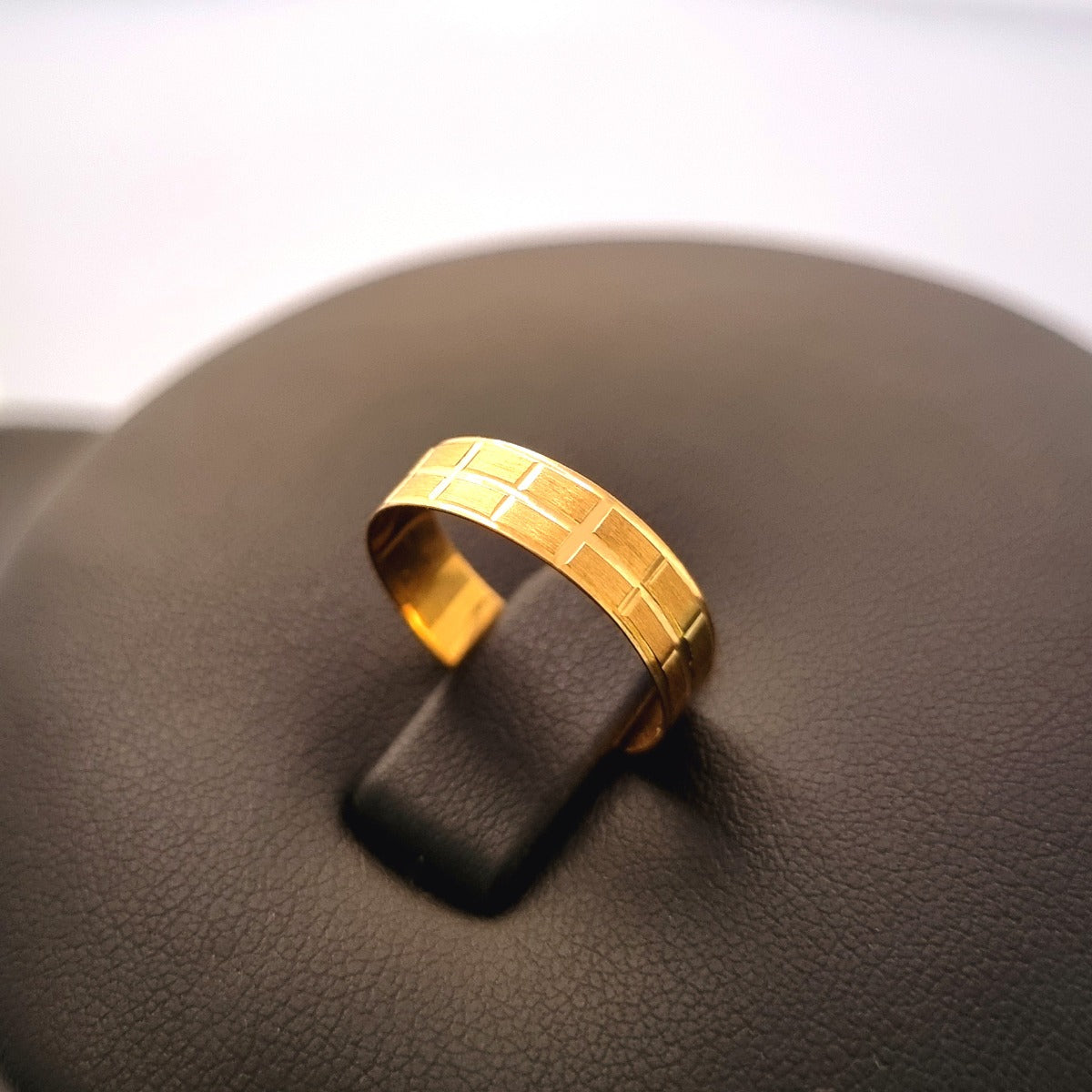 18K Pure Gold Ring