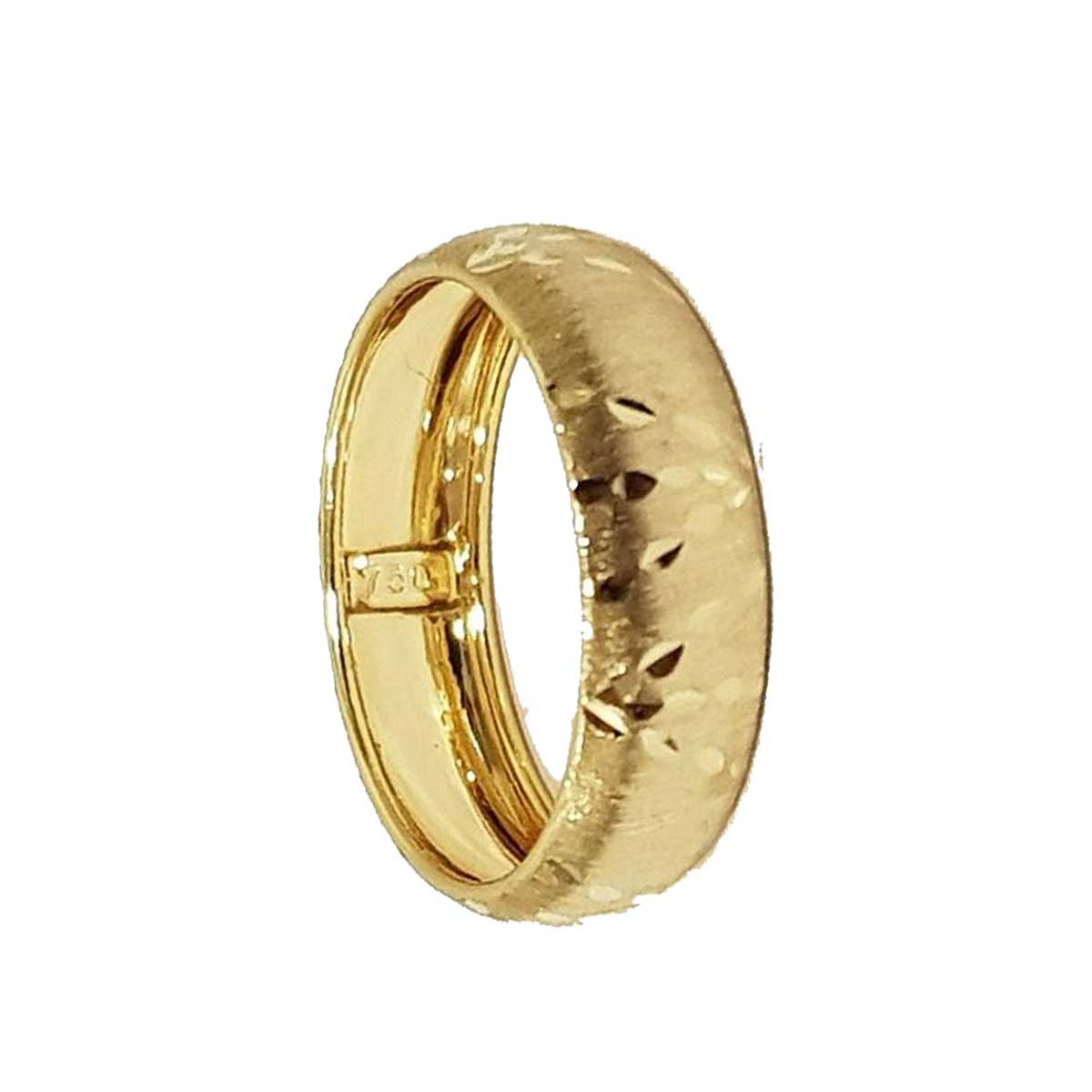 18K Pure Gold Ring