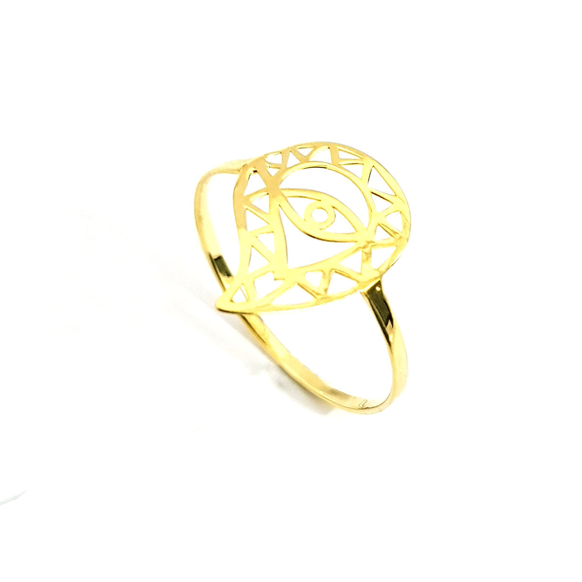 18K Pure Gold Ring