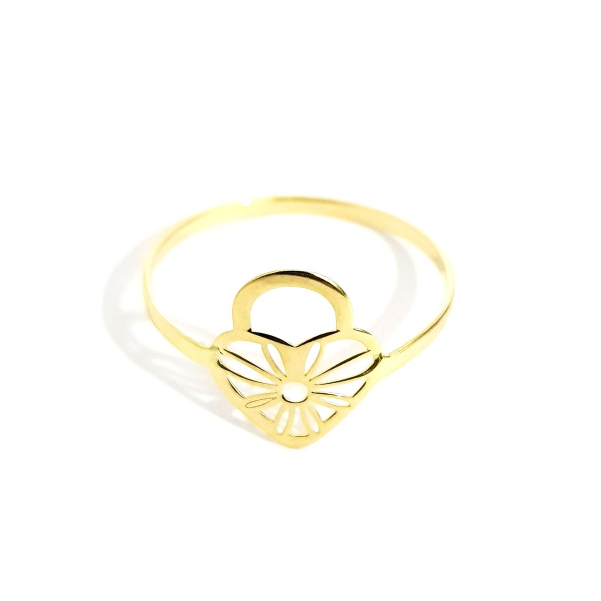 18K Pure Gold Ring