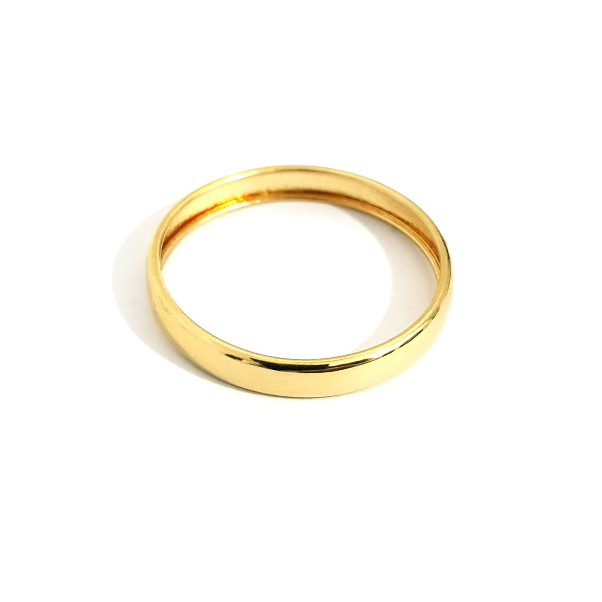 18K Pure Gold Wedding Ring