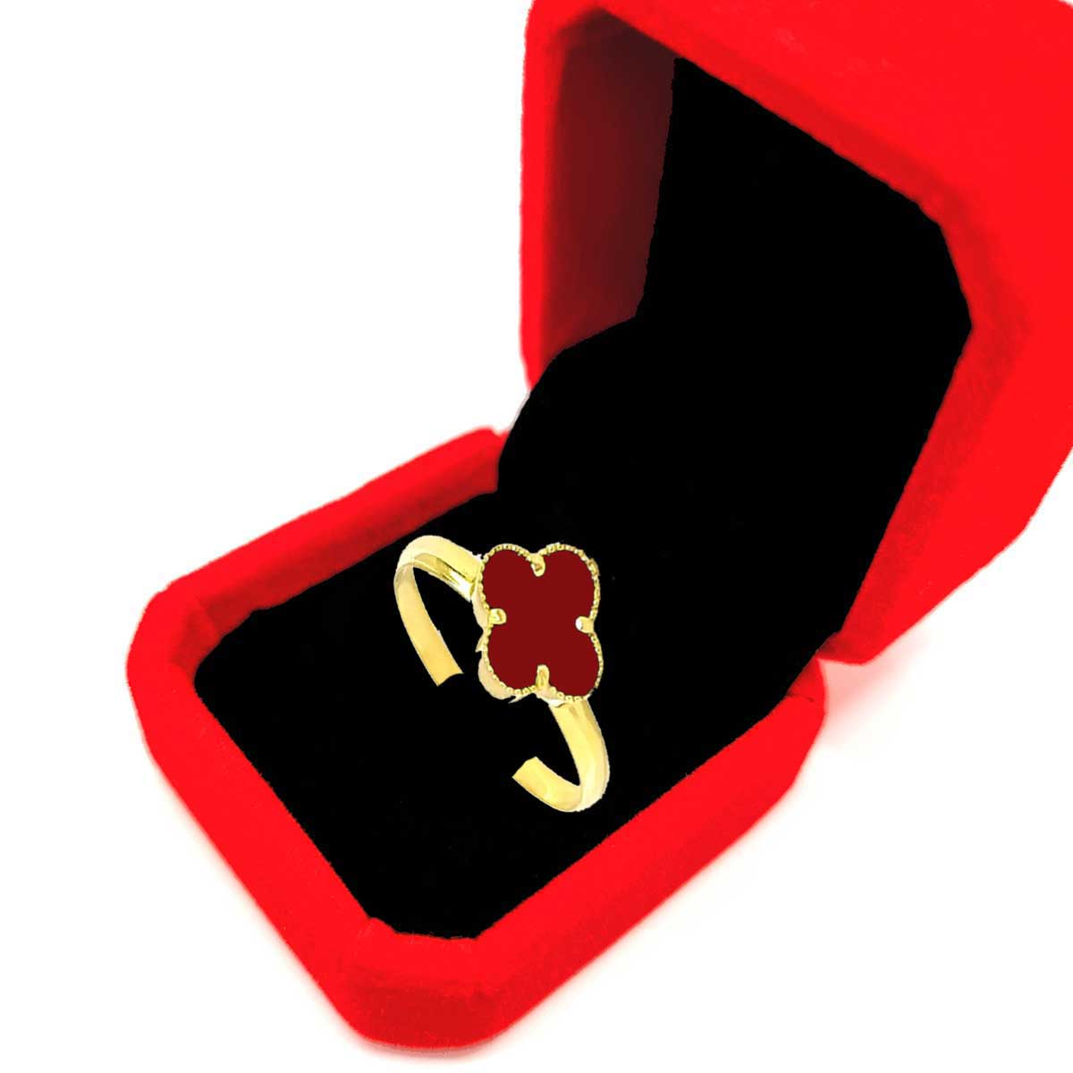 18K Pure Gold Elegant Design Ring